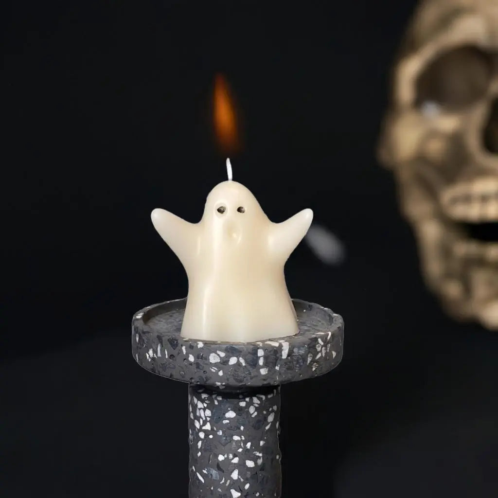 Cute Ghost Handmade Soy Wax Candle LUNESCAPE