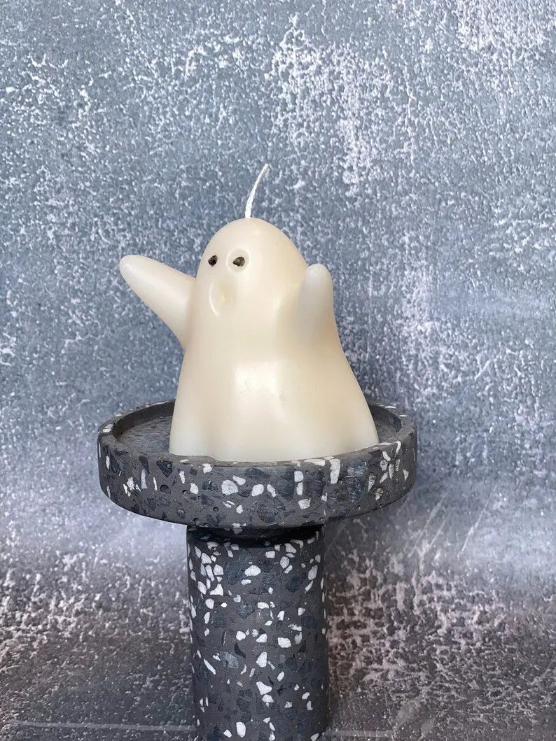 Cute Ghost Handmade Soy Wax Candle LUNESCAPE