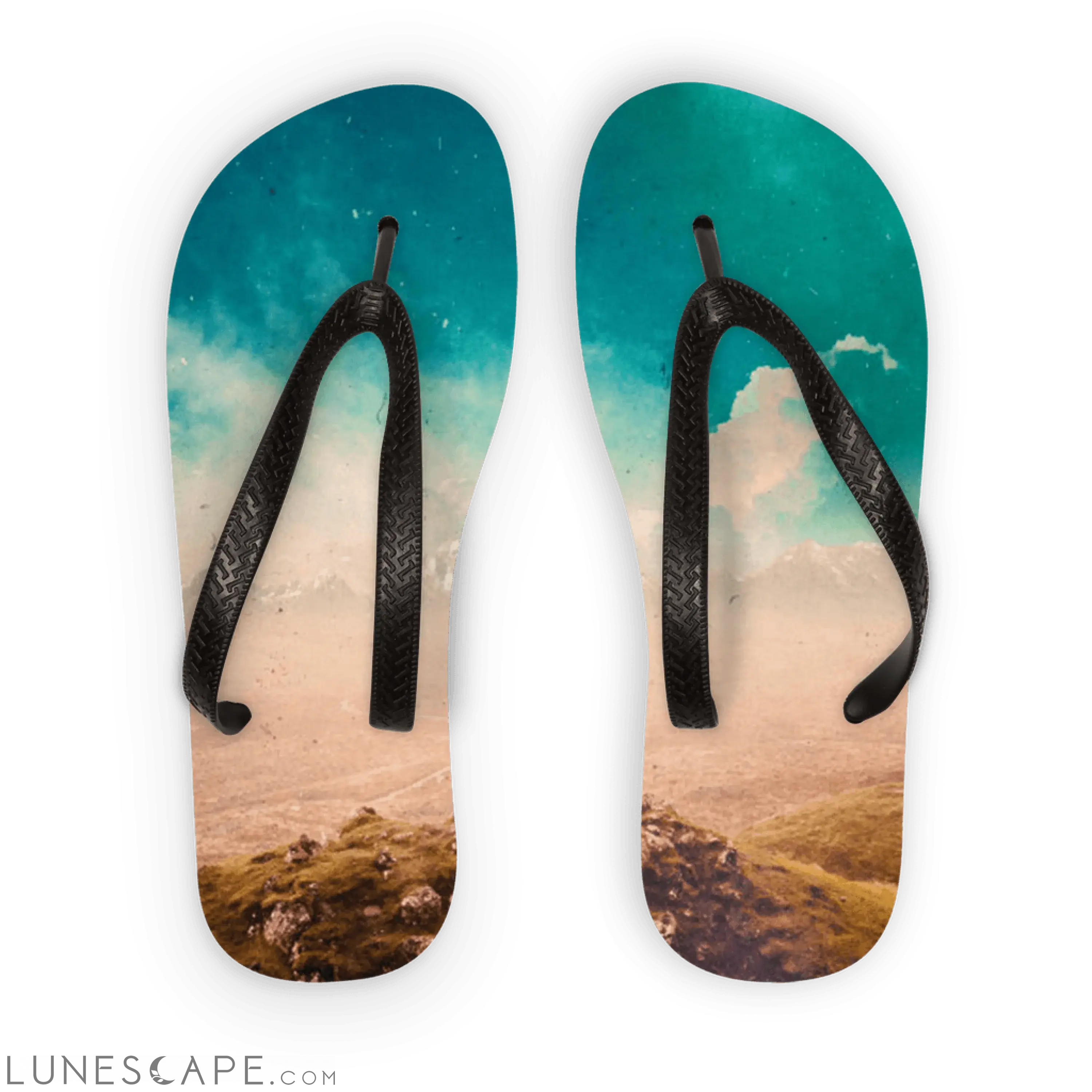 Don't Matter to Me Adult Flip Flops LUNESCAPE