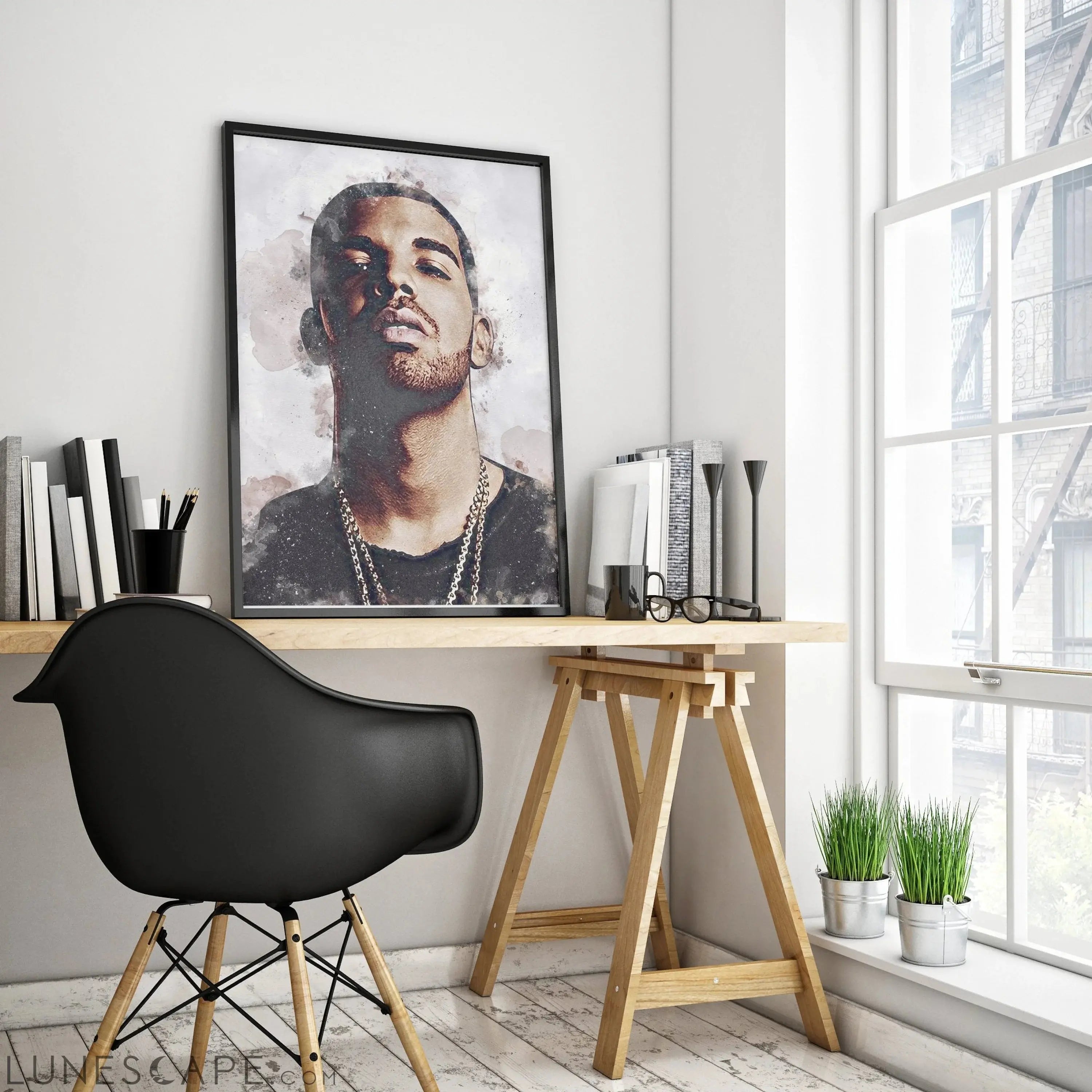 Drake Wall Poster - Multiple Sizes LUNESCAPE