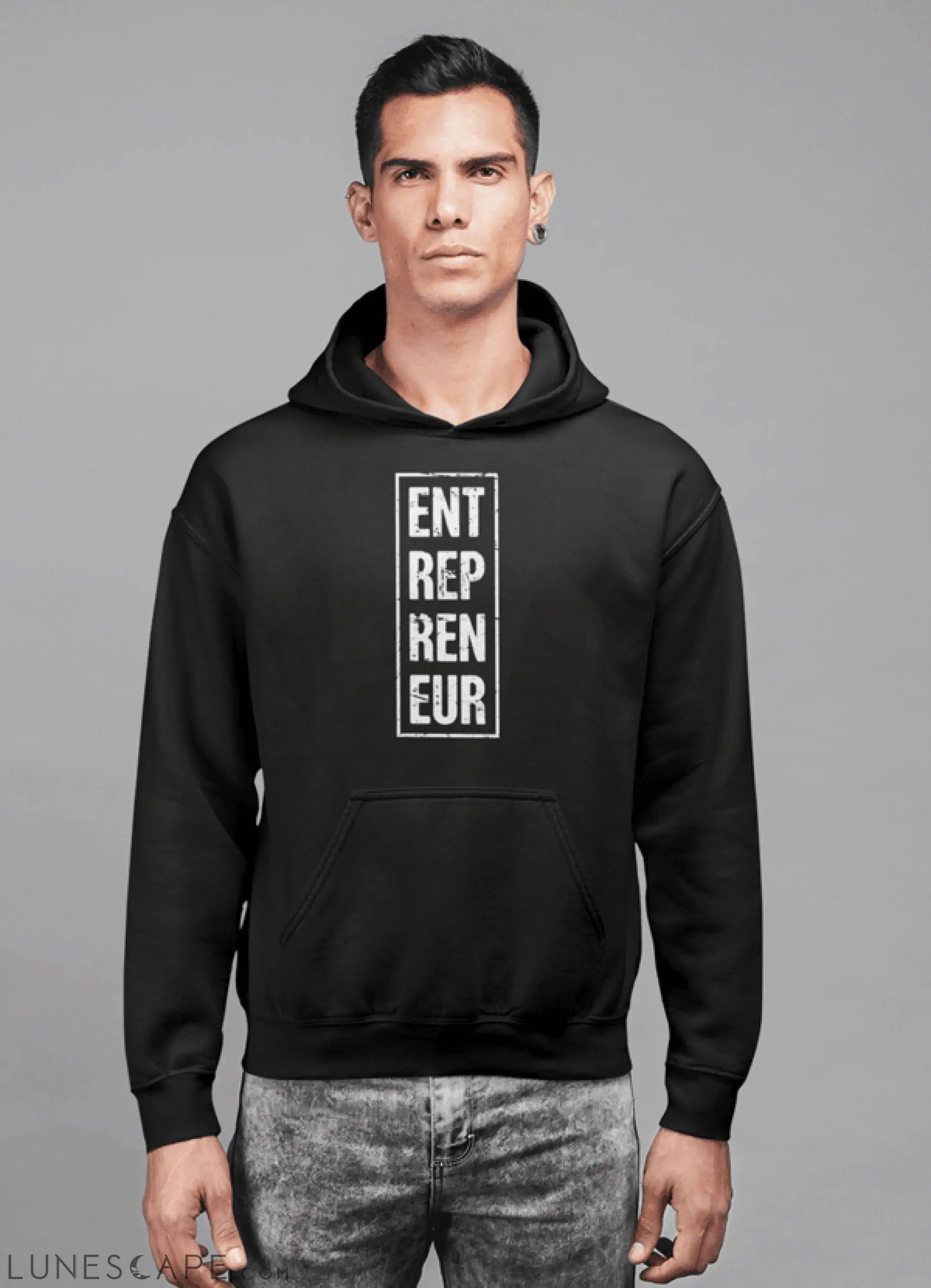 Entrepreneur Hooded Sweatshirt LUNESCAPE