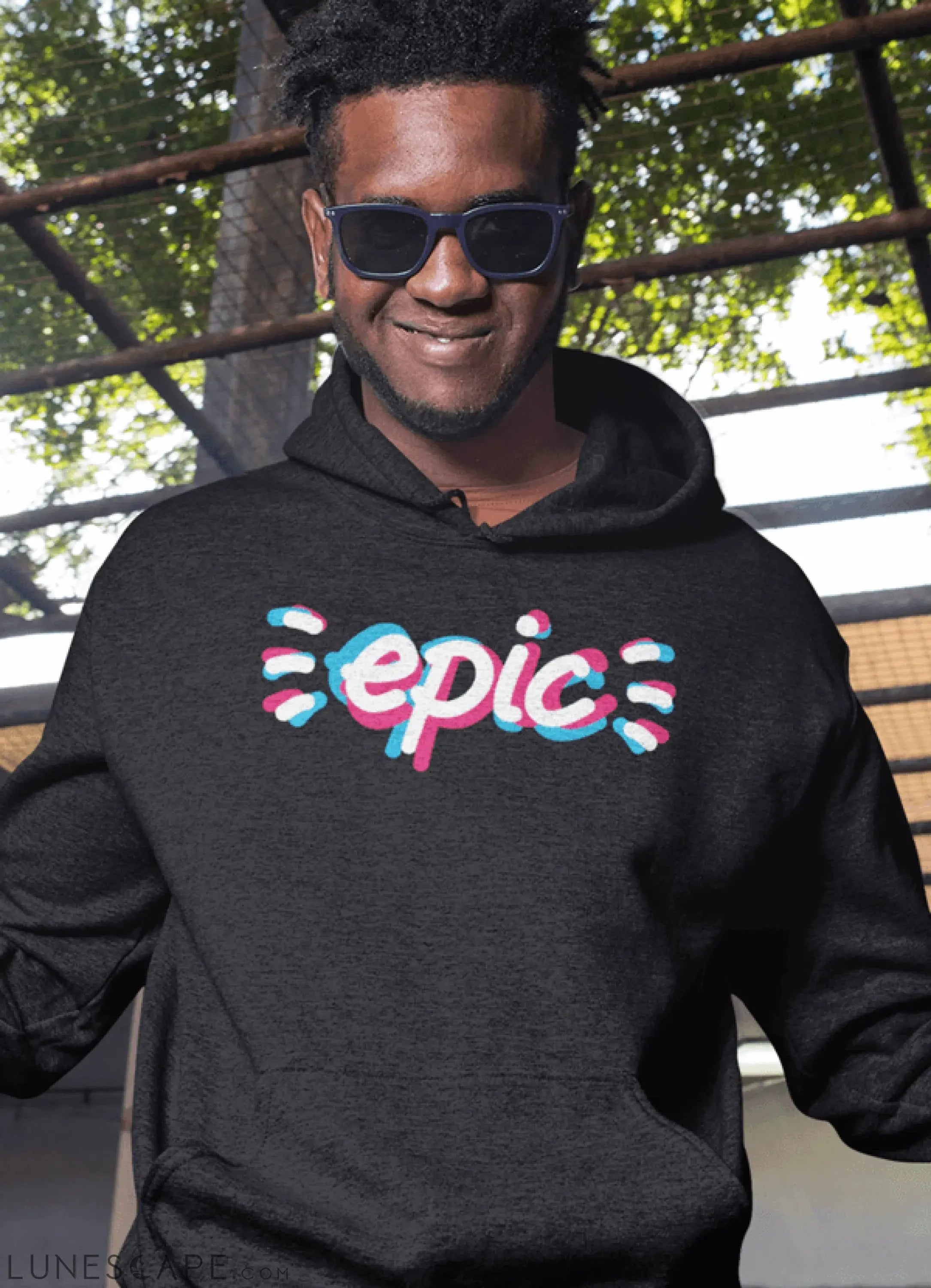 Epic Hooded Sweatshirt LUNESCAPE