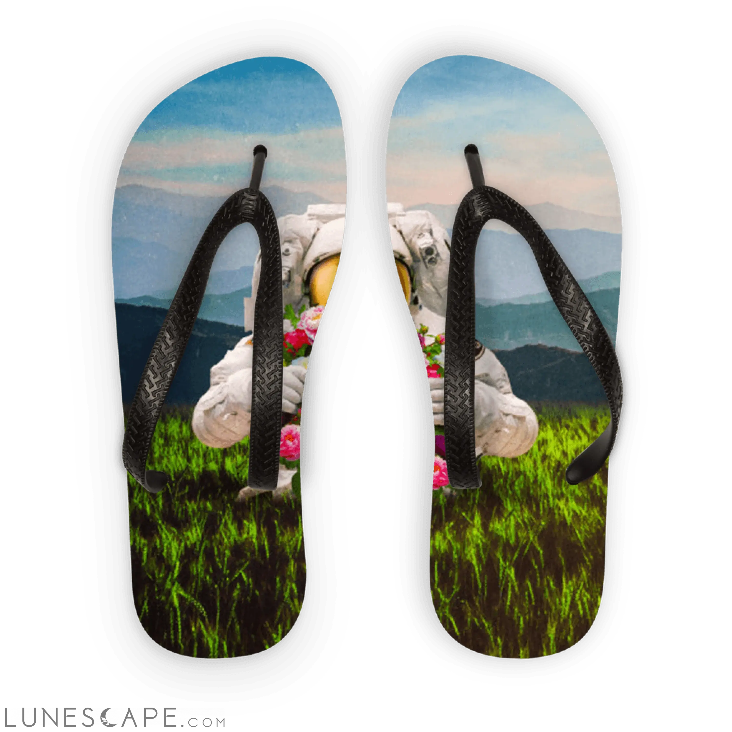 Escape the Universe Adult Flip Flops LUNESCAPE