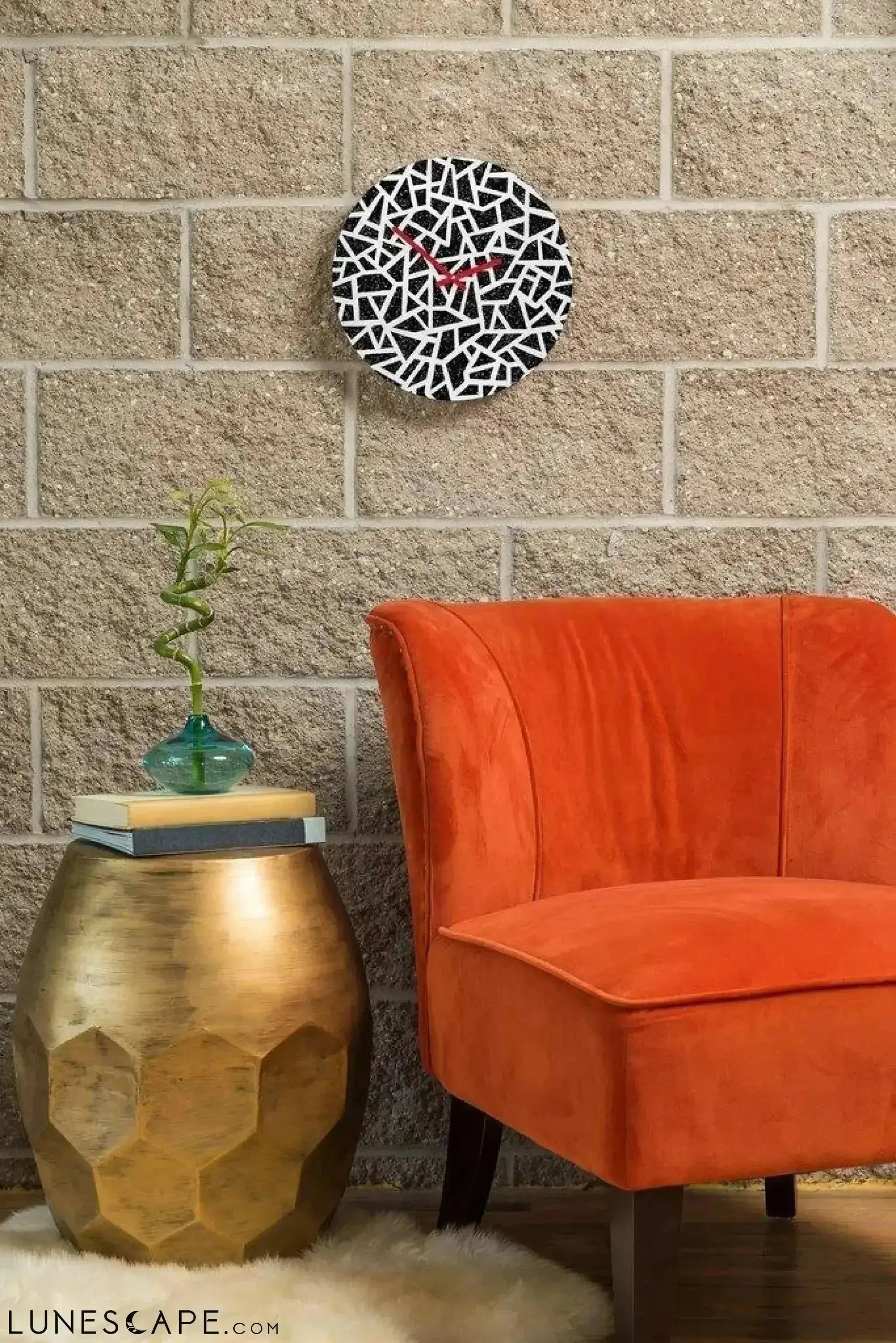 FANTASTIC WALL CLOCK LUNESCAPE