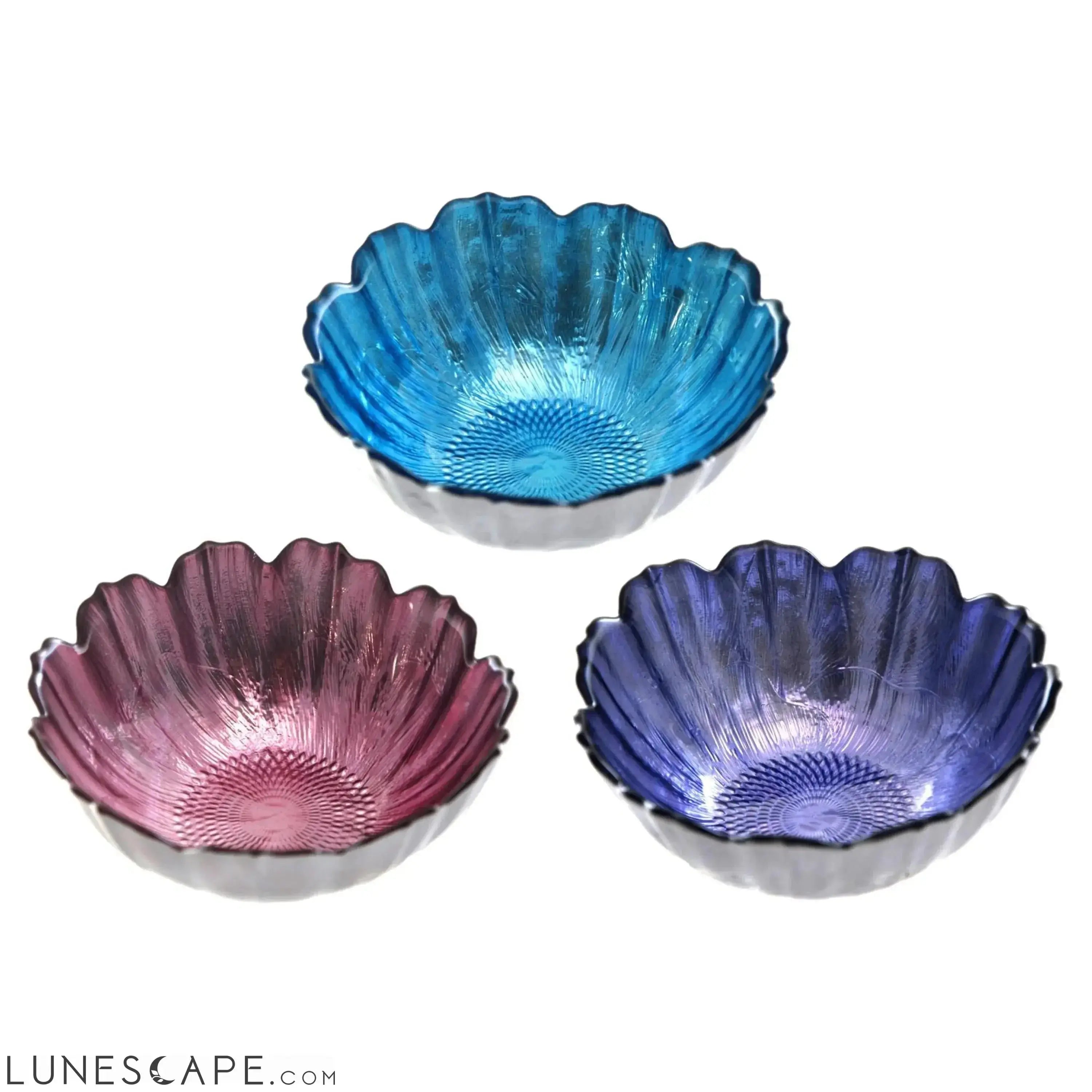 Flower 5" Mini Bowls - Set of 4 LUNESCAPE