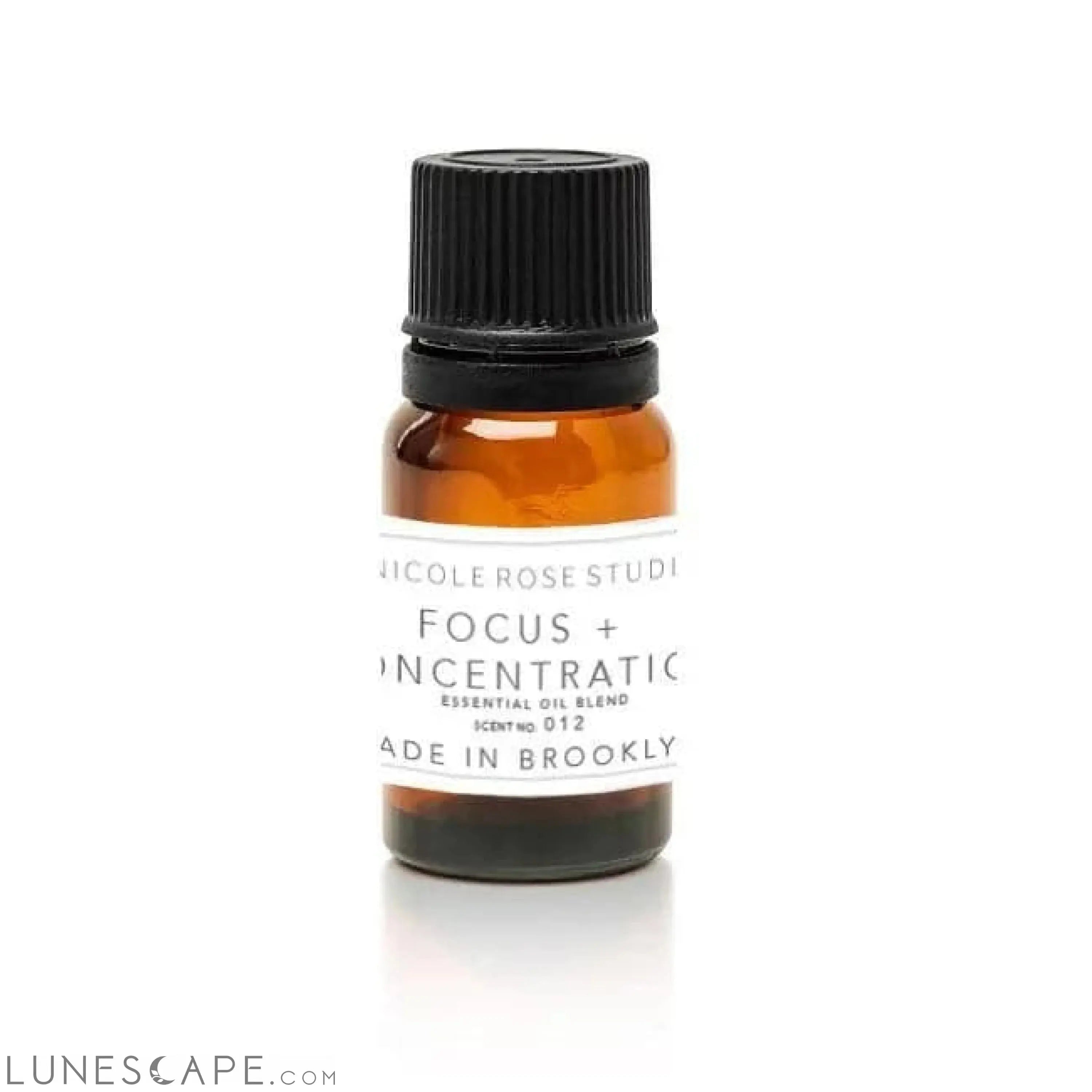 "Focus + Concentration" Essential Oil Blend - by Nicole Rose Studio Inc.® LUNESCAPE