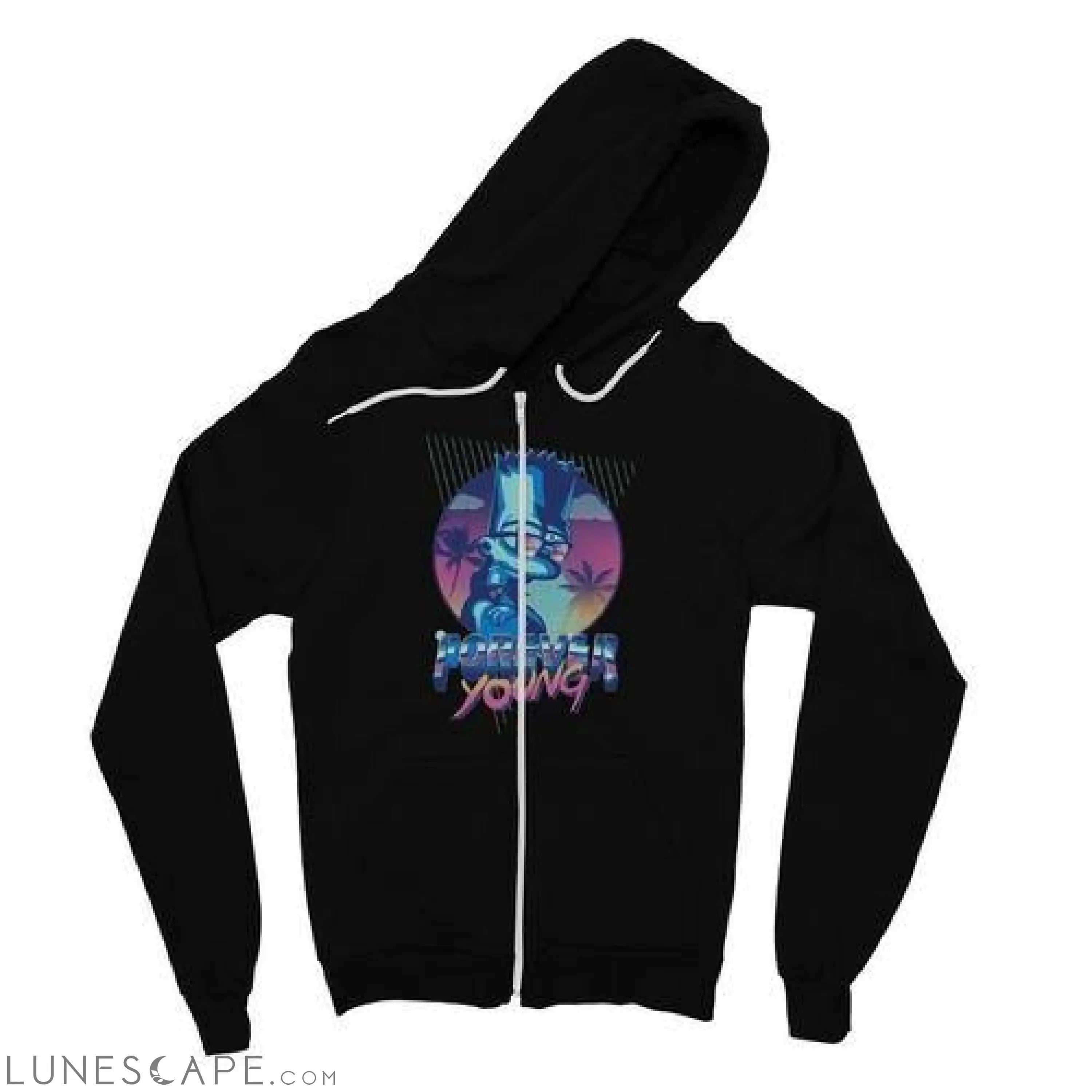Forever Young Zipped Fleece Jacket LUNESCAPE