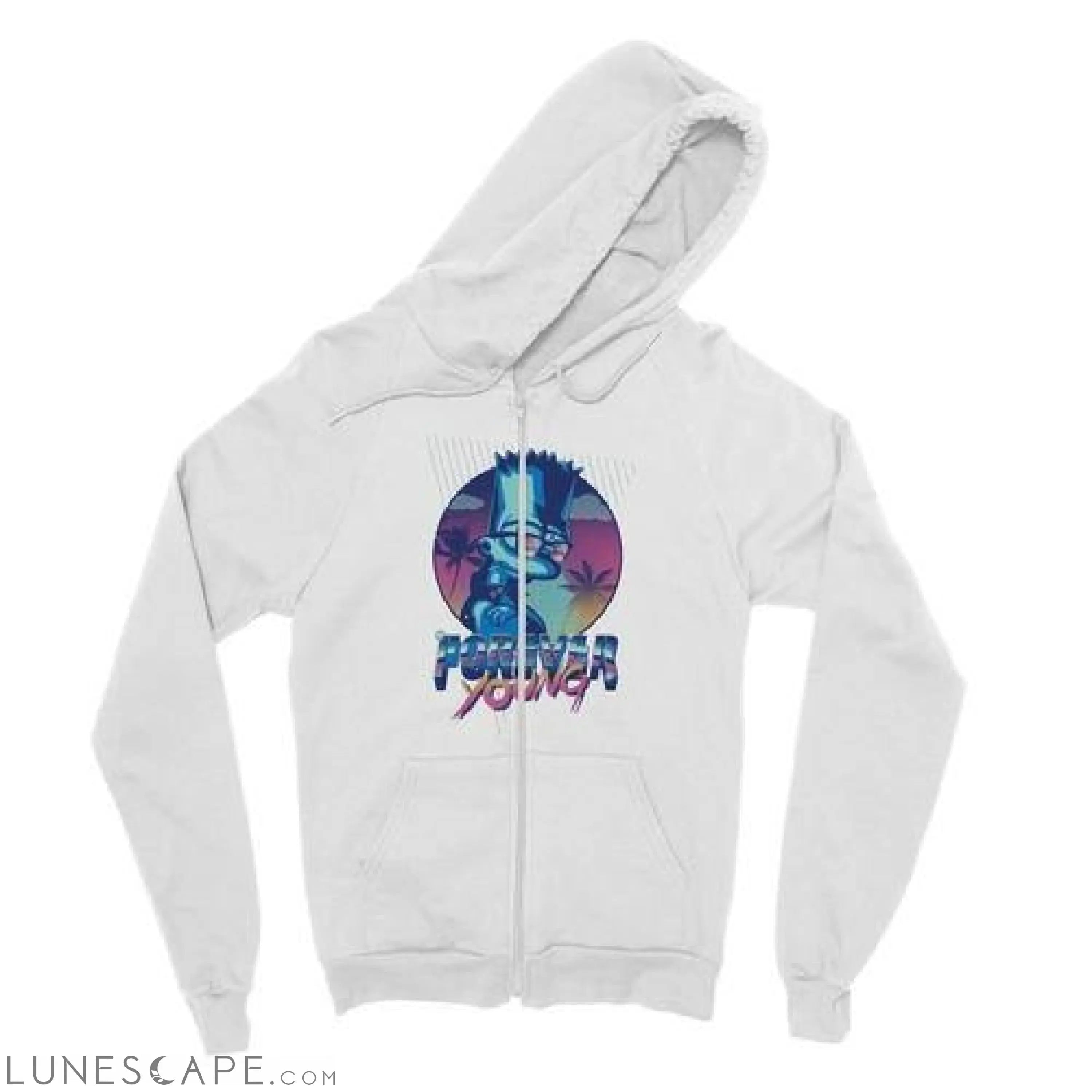 Forever Young Zipped Fleece Jacket LUNESCAPE