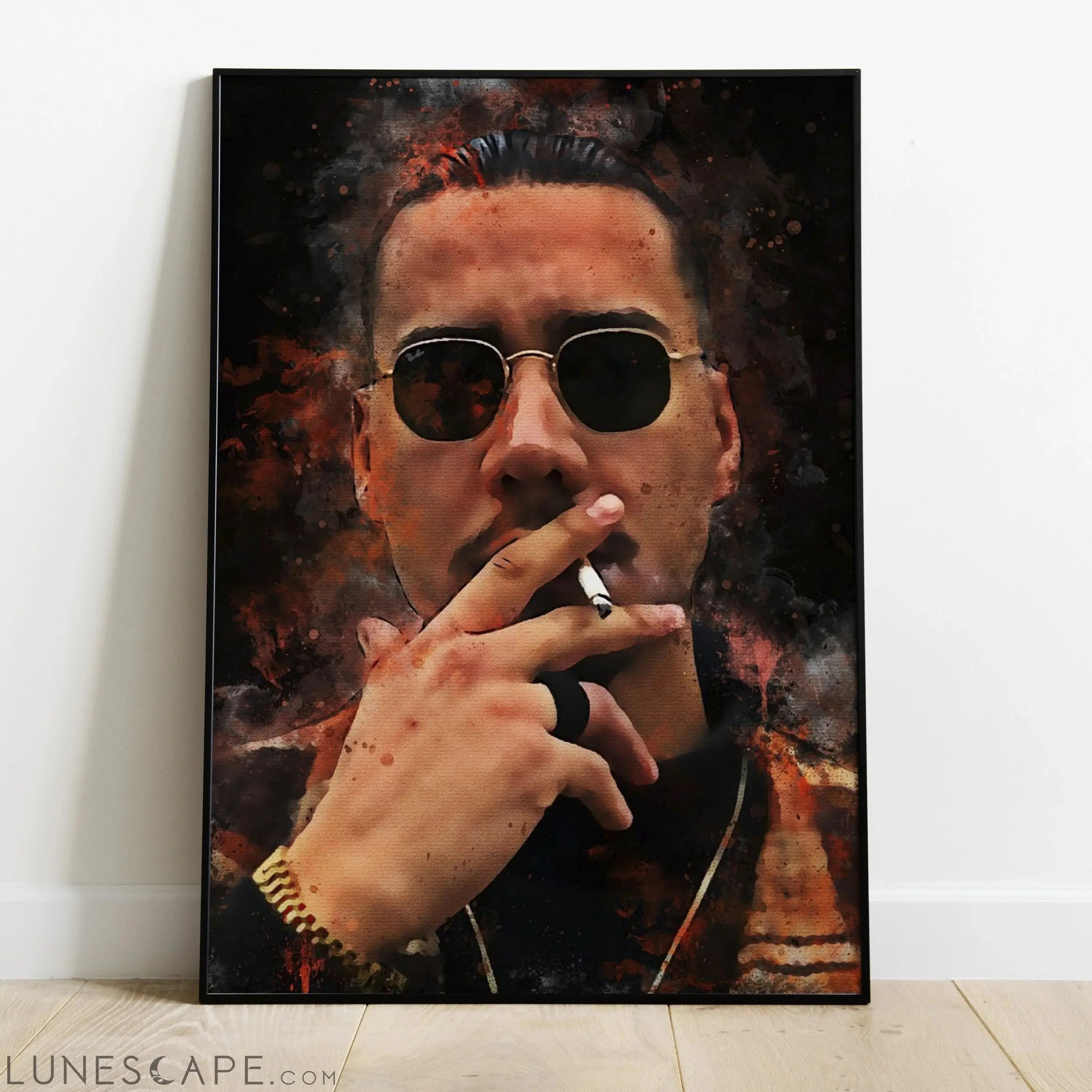 French Montana Wall Poster - Multiple Sizes LUNESCAPE
