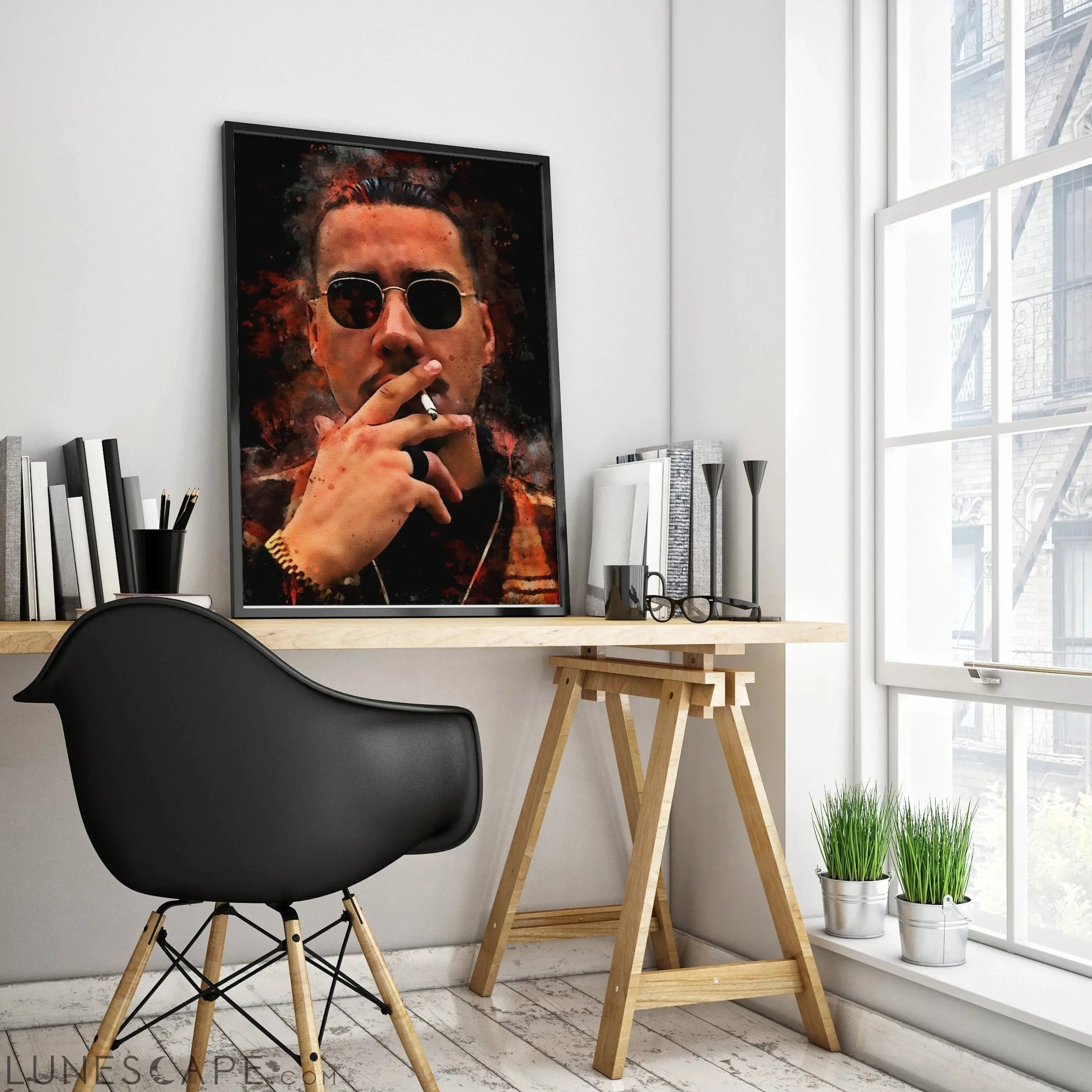 French Montana Wall Poster - Multiple Sizes LUNESCAPE