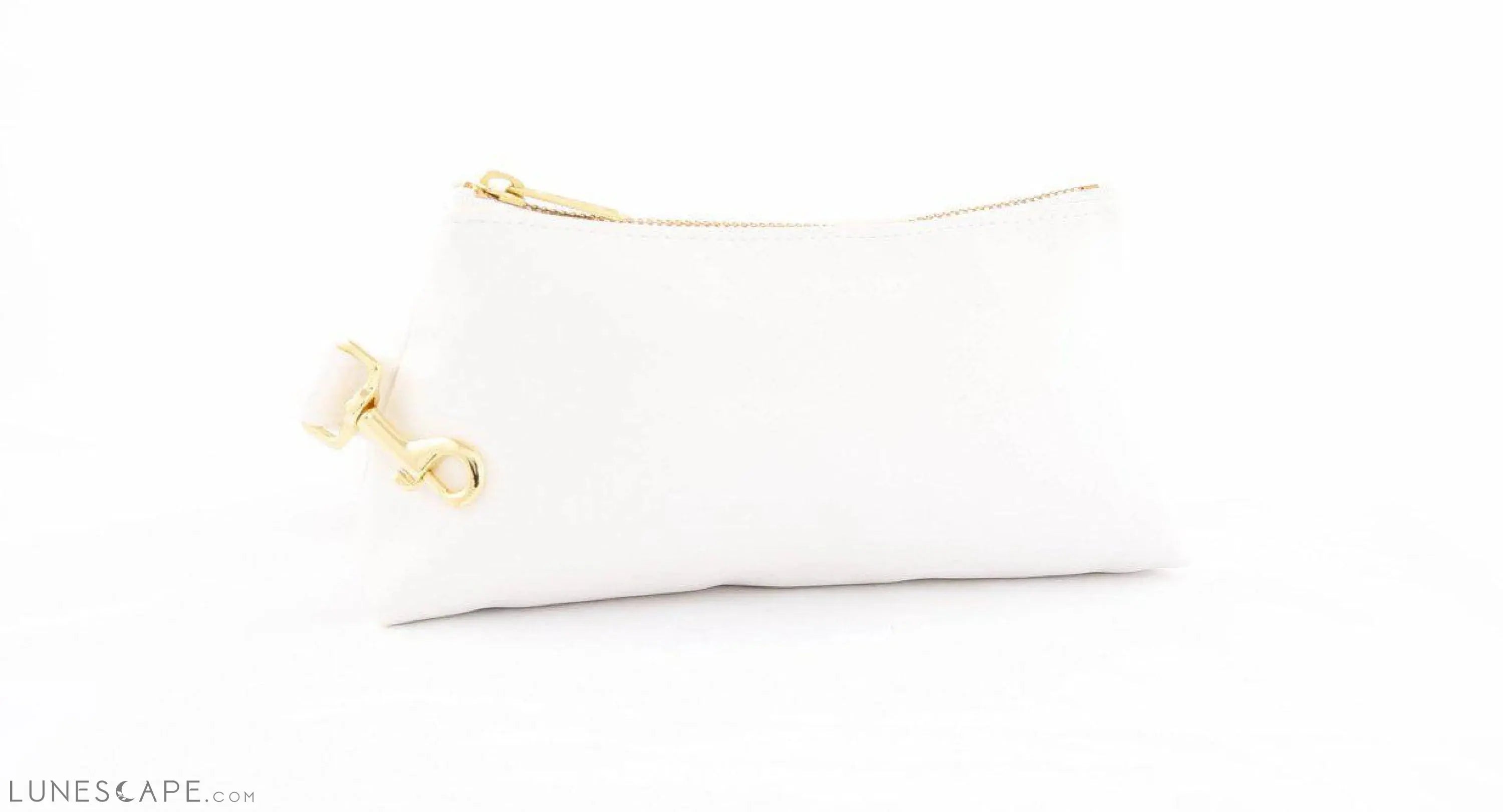 Frost White Vegan Leather Bag LUNESCAPE