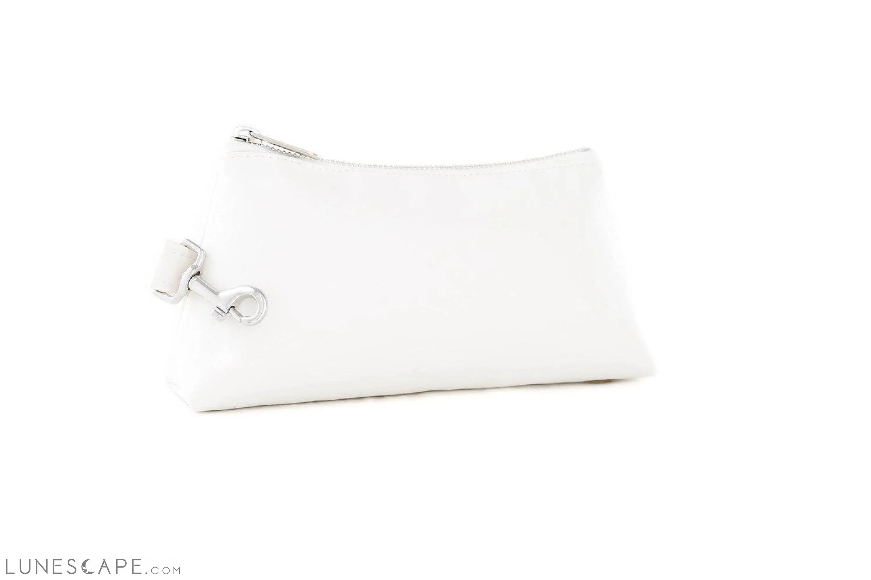 Frost White Vegan Leather Bag LUNESCAPE