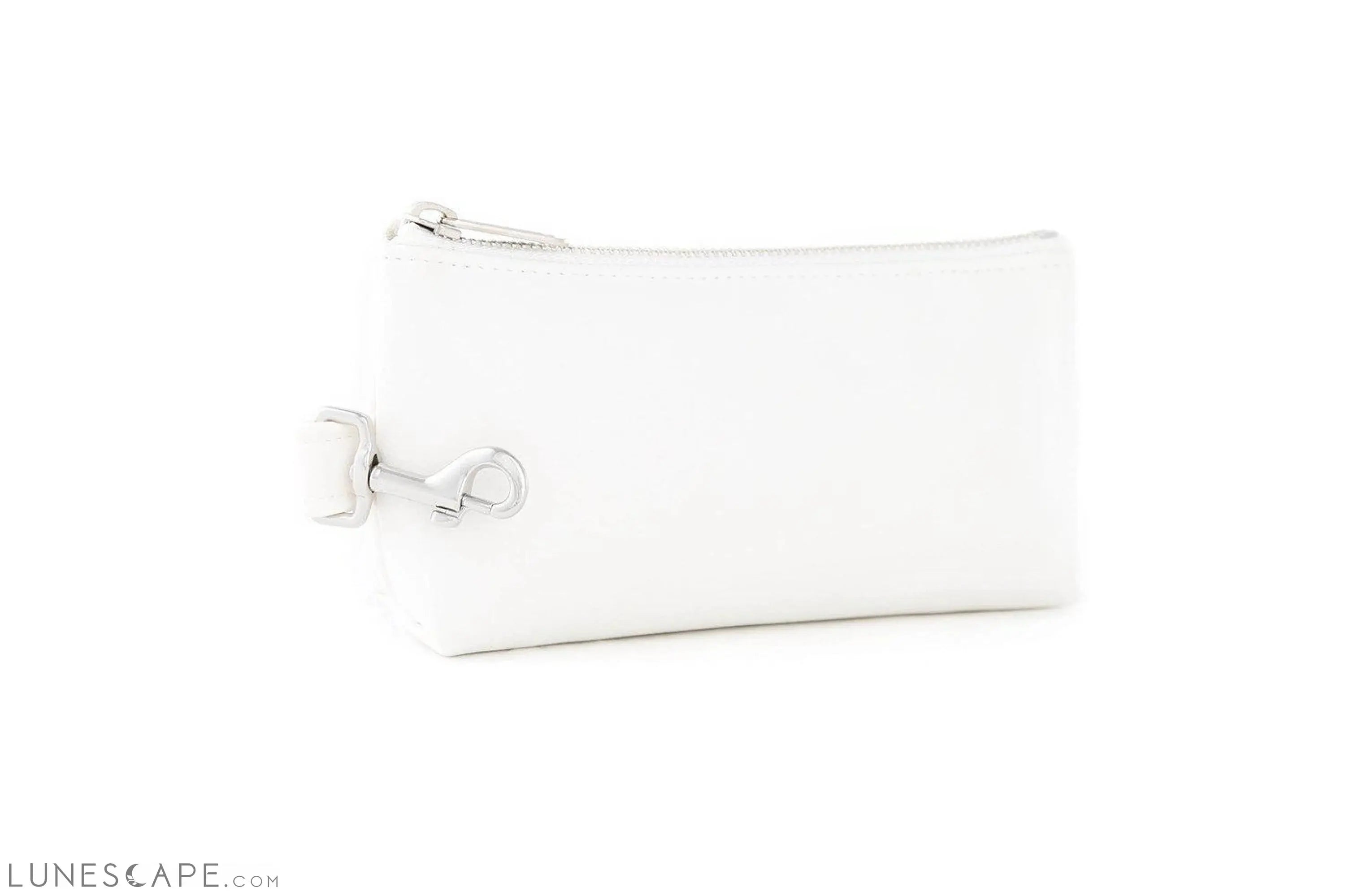 Frost White Vegan Leather Bag LUNESCAPE