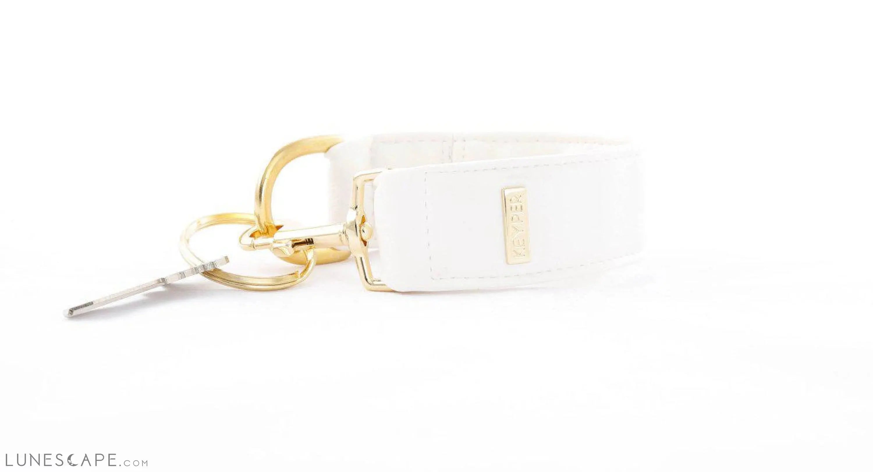 Frost White Vegan Leather WRISTLET SET LUNESCAPE