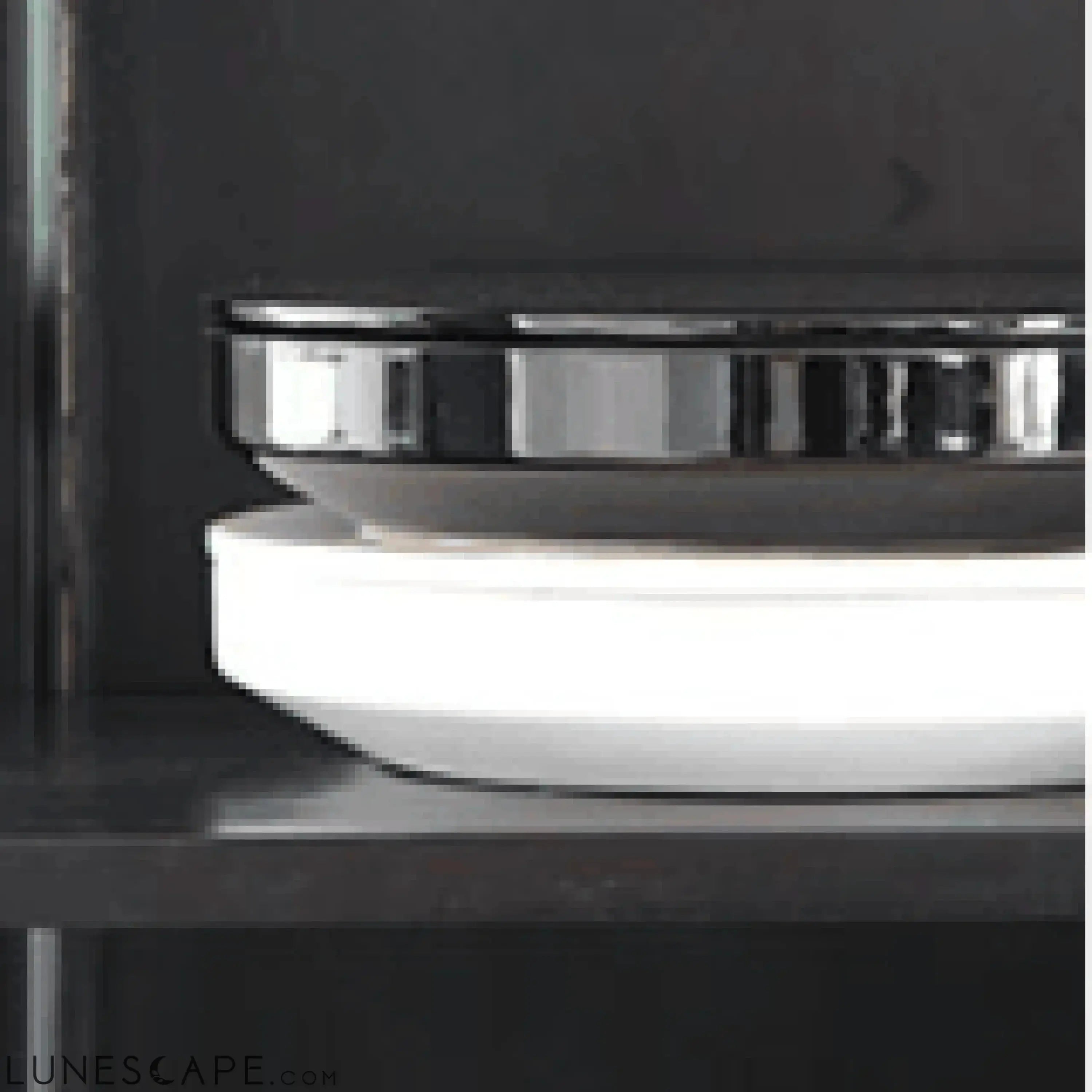 Glazed Ceramic Covered Serving Bowl LUNESCAPE