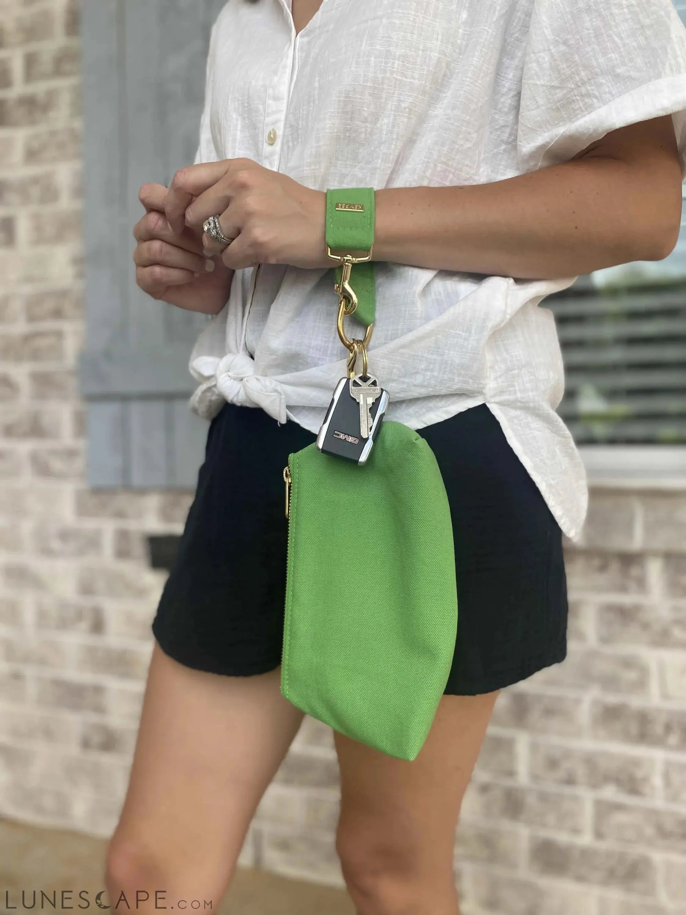 Green Classic Canvas Bag LUNESCAPE