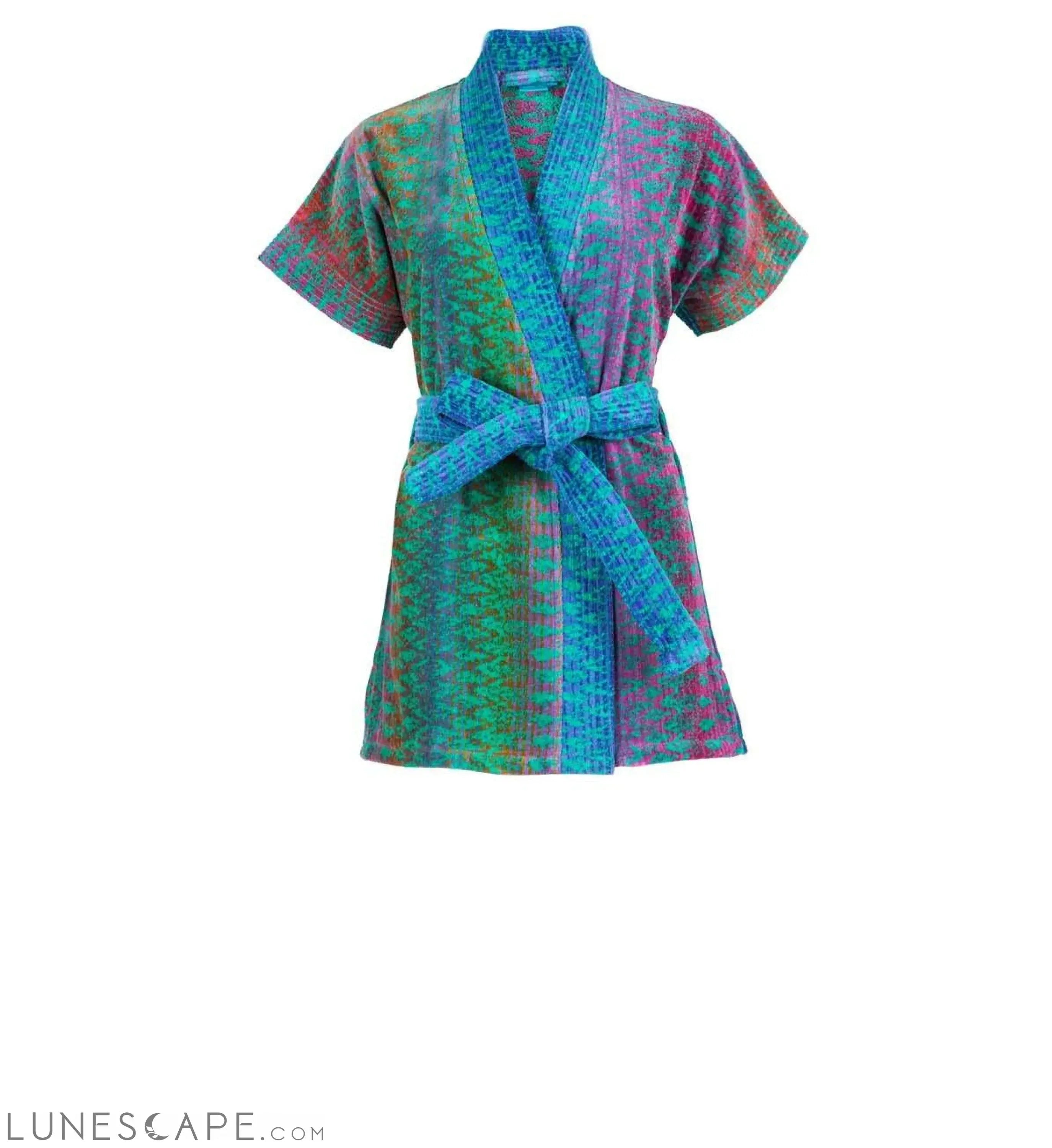 Green Ocean Magic Beach Kimono LUNESCAPE
