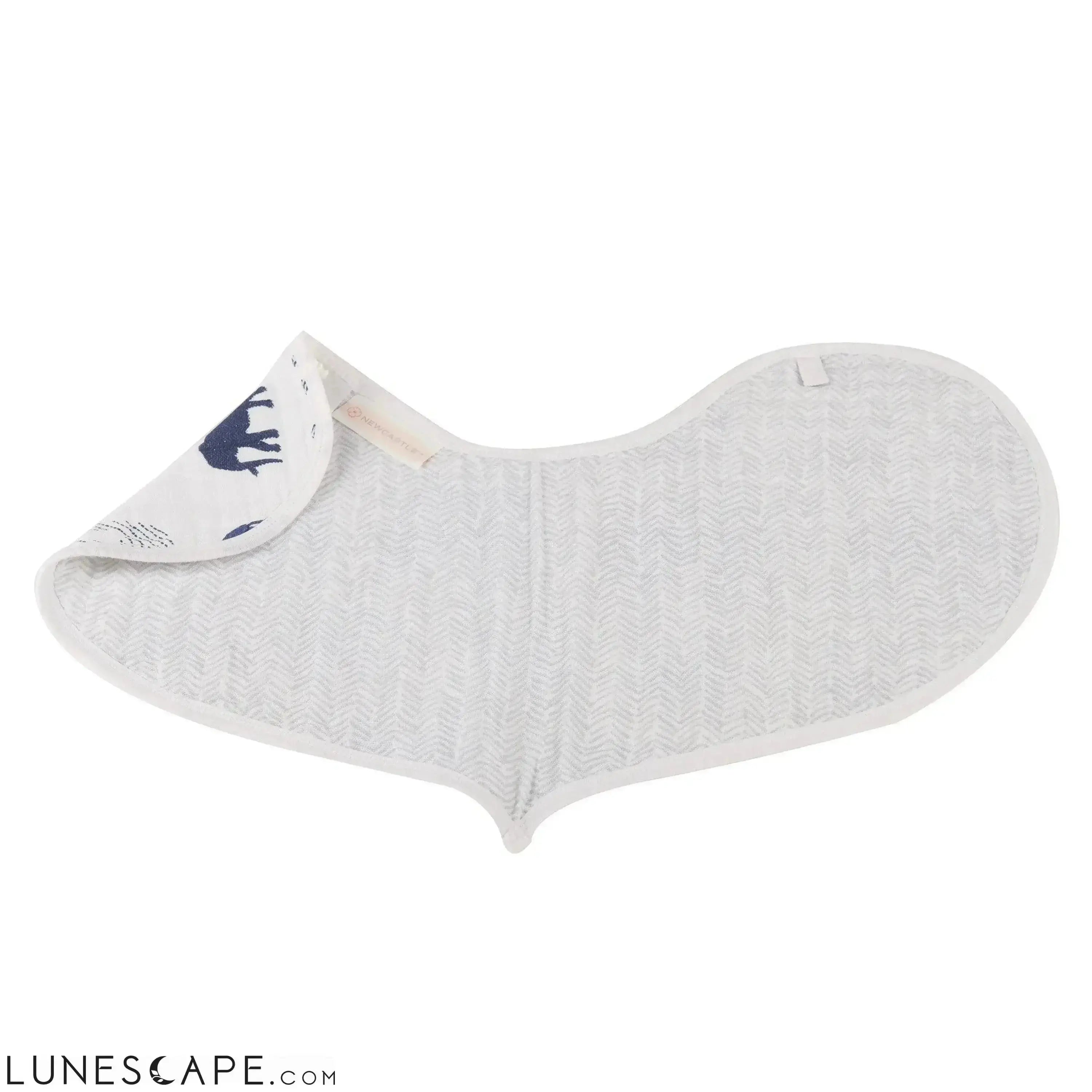 In The Wild Elephant Heart Bibs - Set of 2 LUNESCAPE