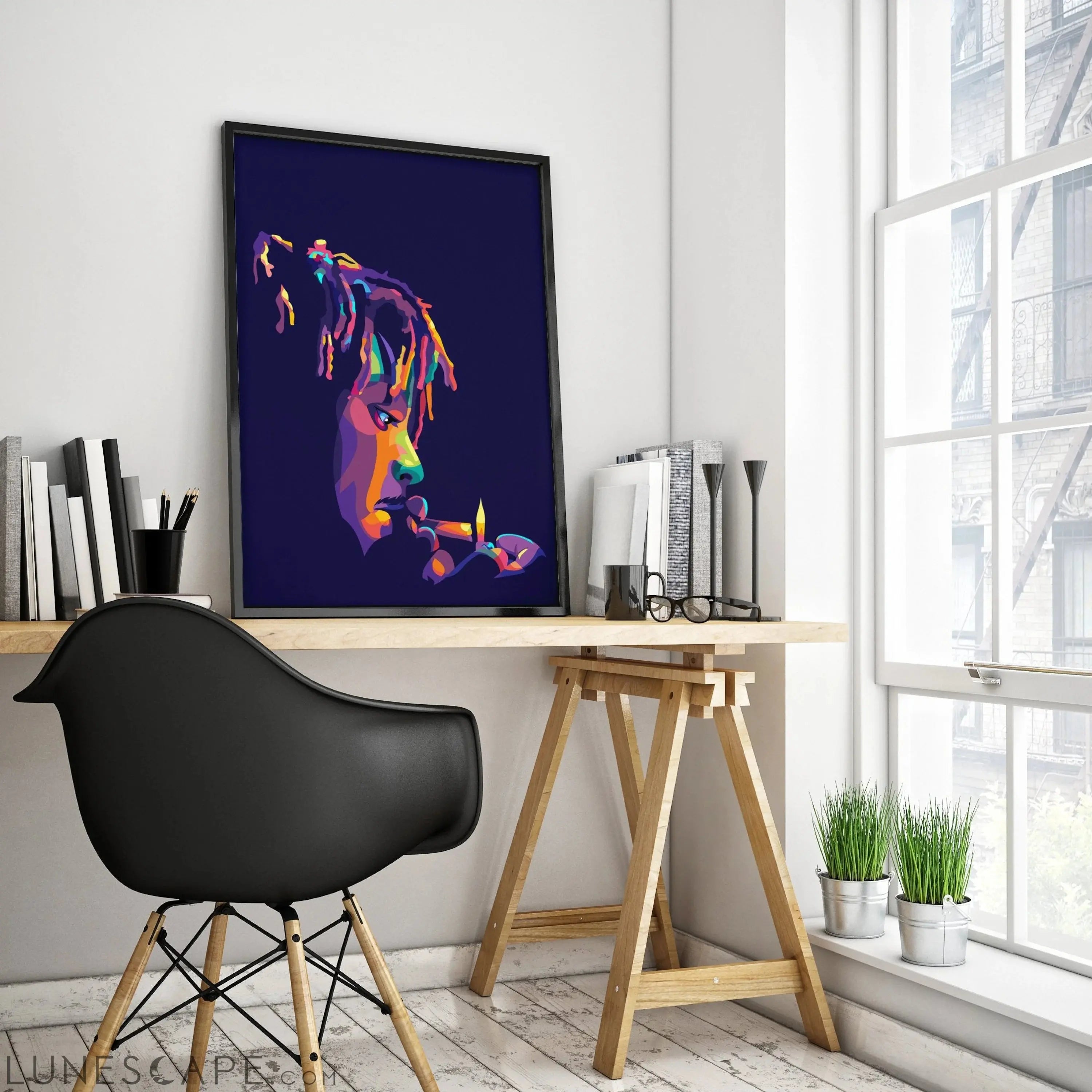 Juice Wrld Poster LUNESCAPE