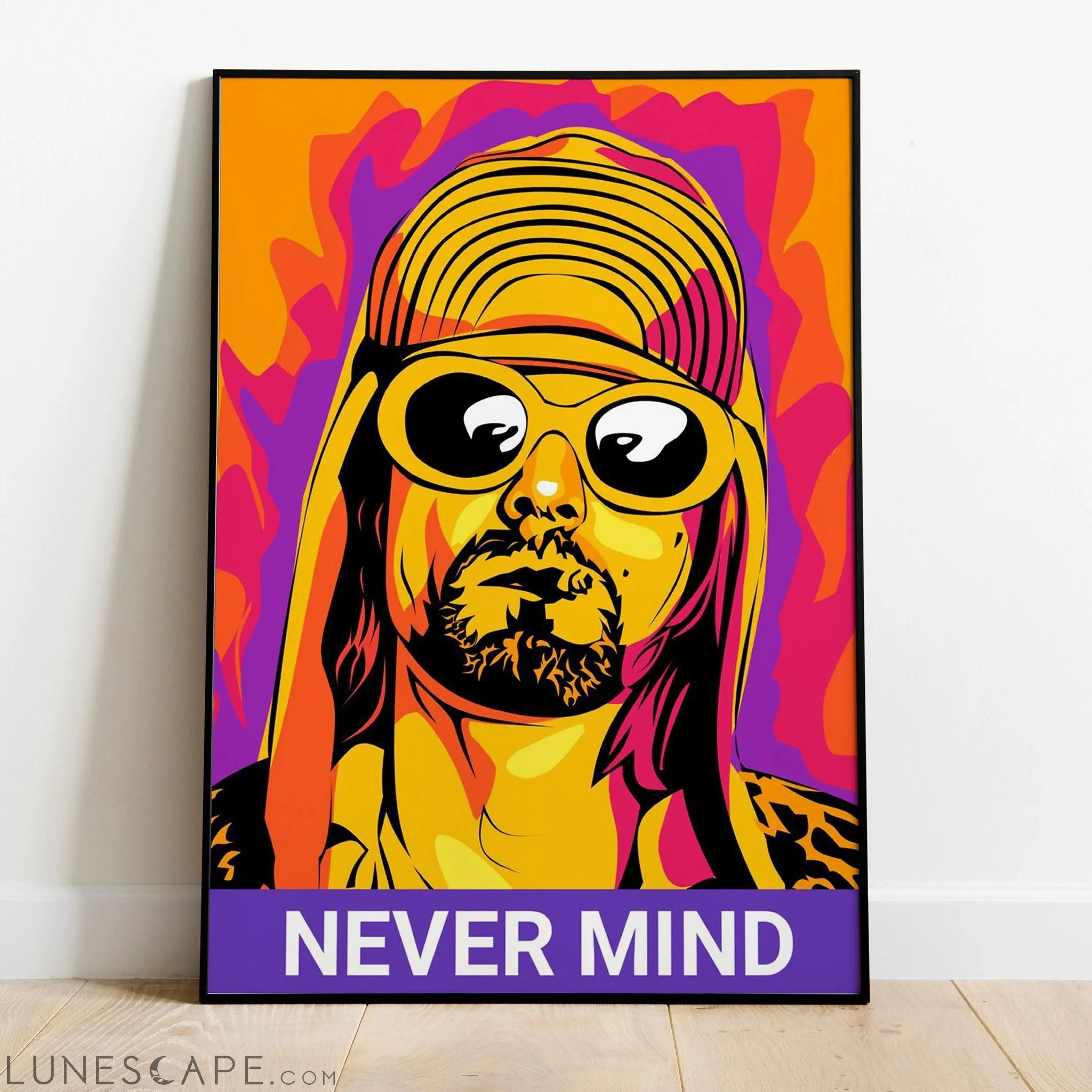 Kurt Kobain Poster LUNESCAPE