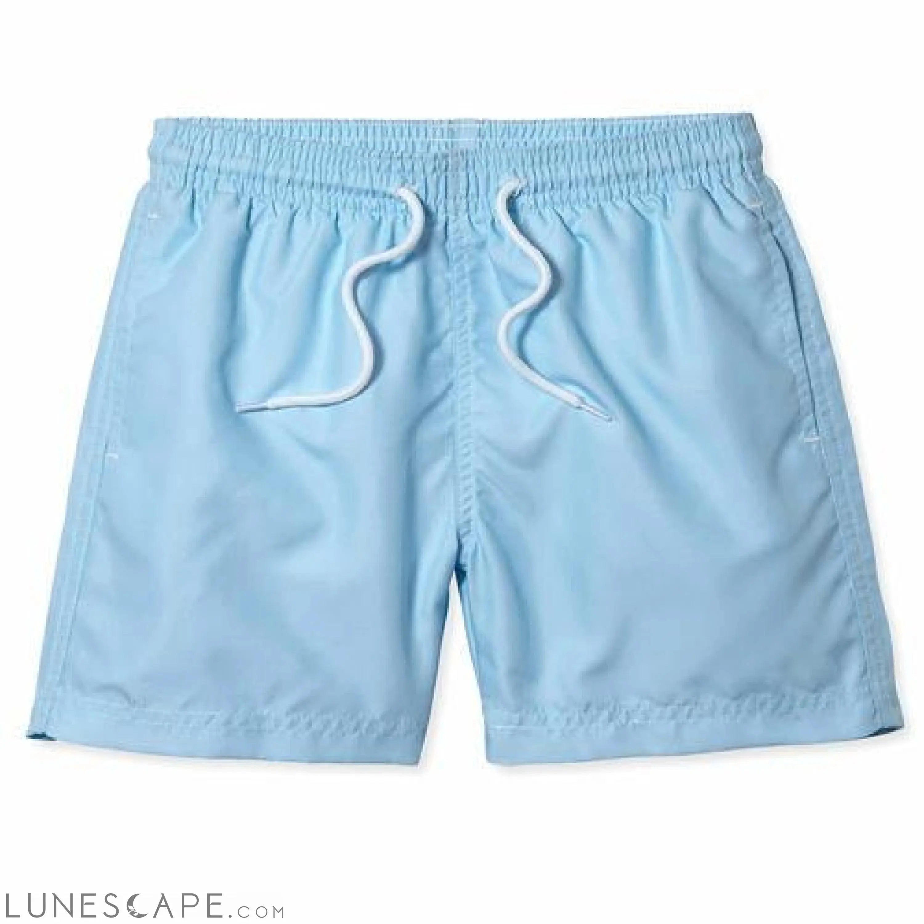 Light Blue Board Shorts LUNESCAPE
