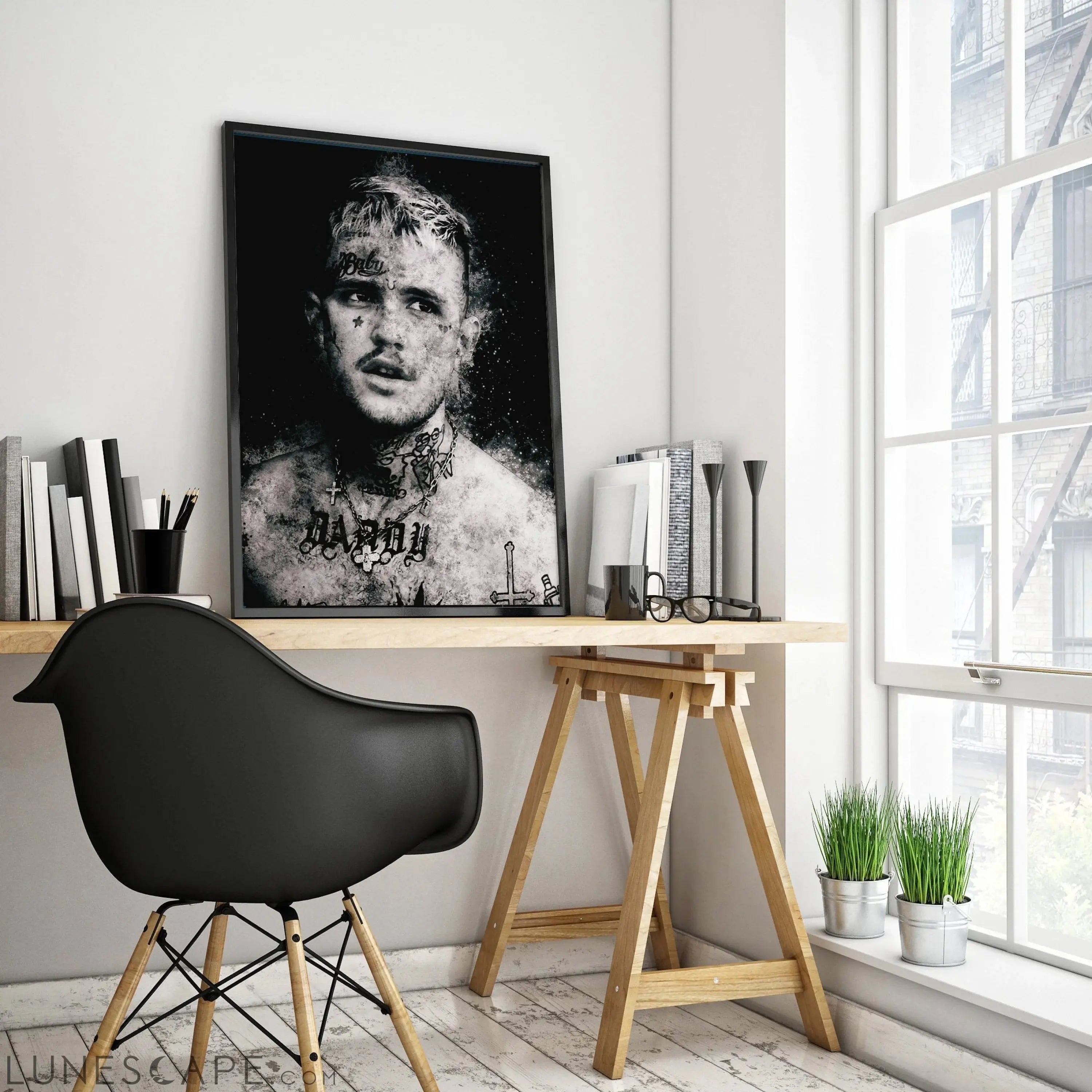 Lil Peep Poster LUNESCAPE