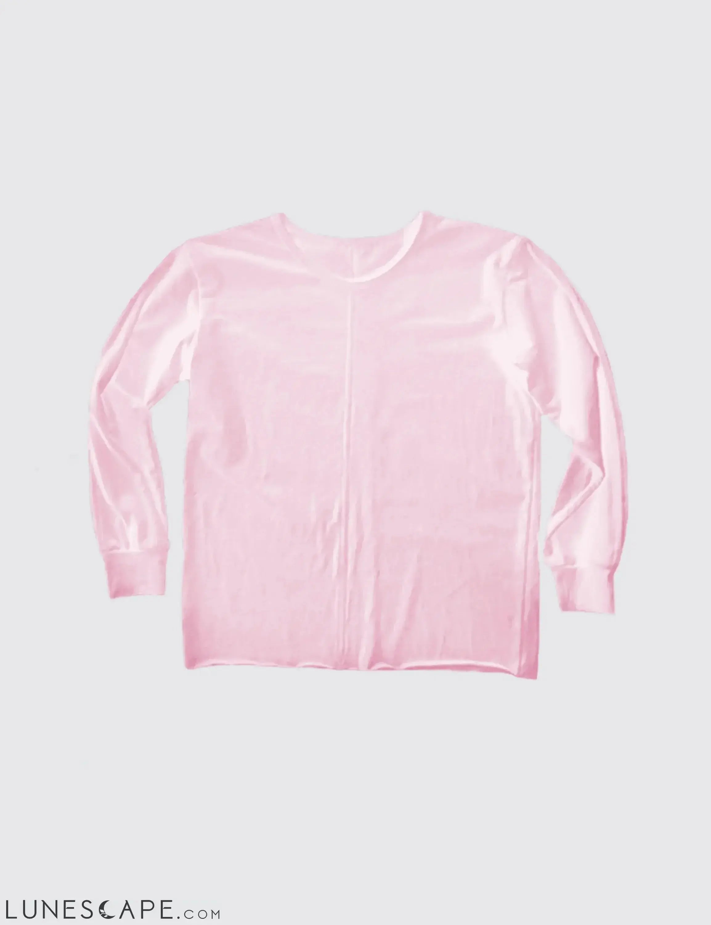 Long Sleeve Tee - Pink LUNESCAPE