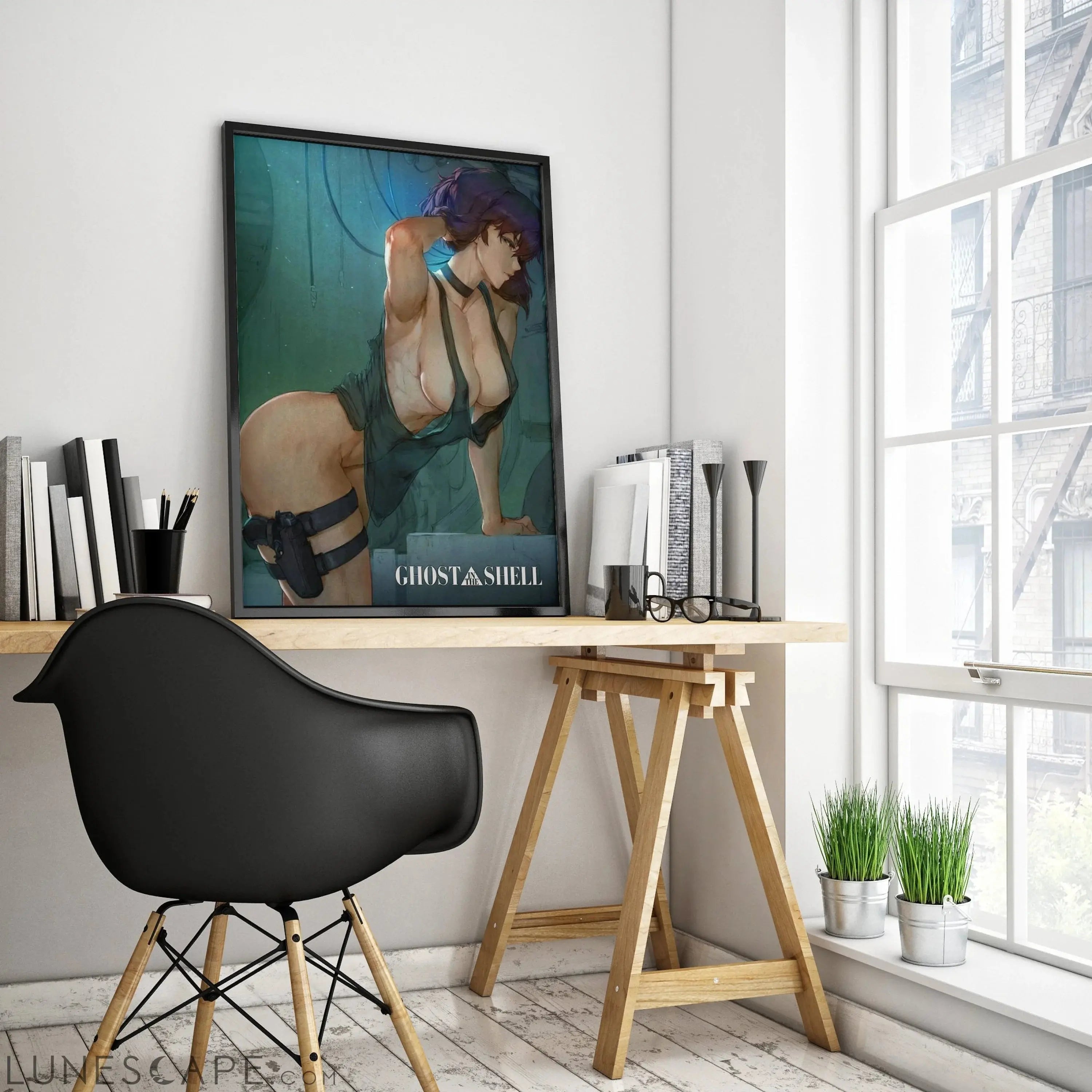 Motoko Kusanagi Poster LUNESCAPE