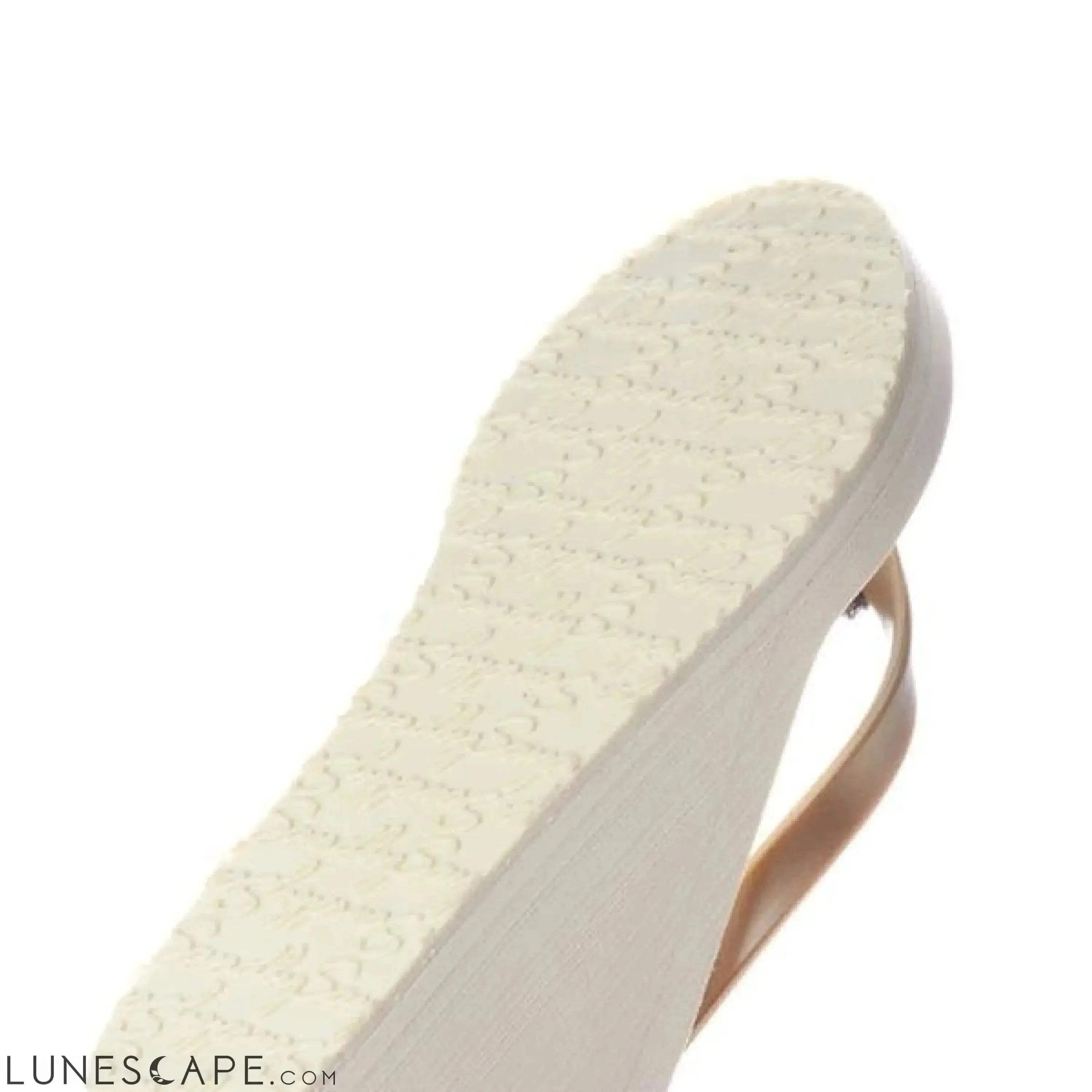 Noho (Pink Flower) - Women's High Wedge Flip Flops LUNESCAPE
