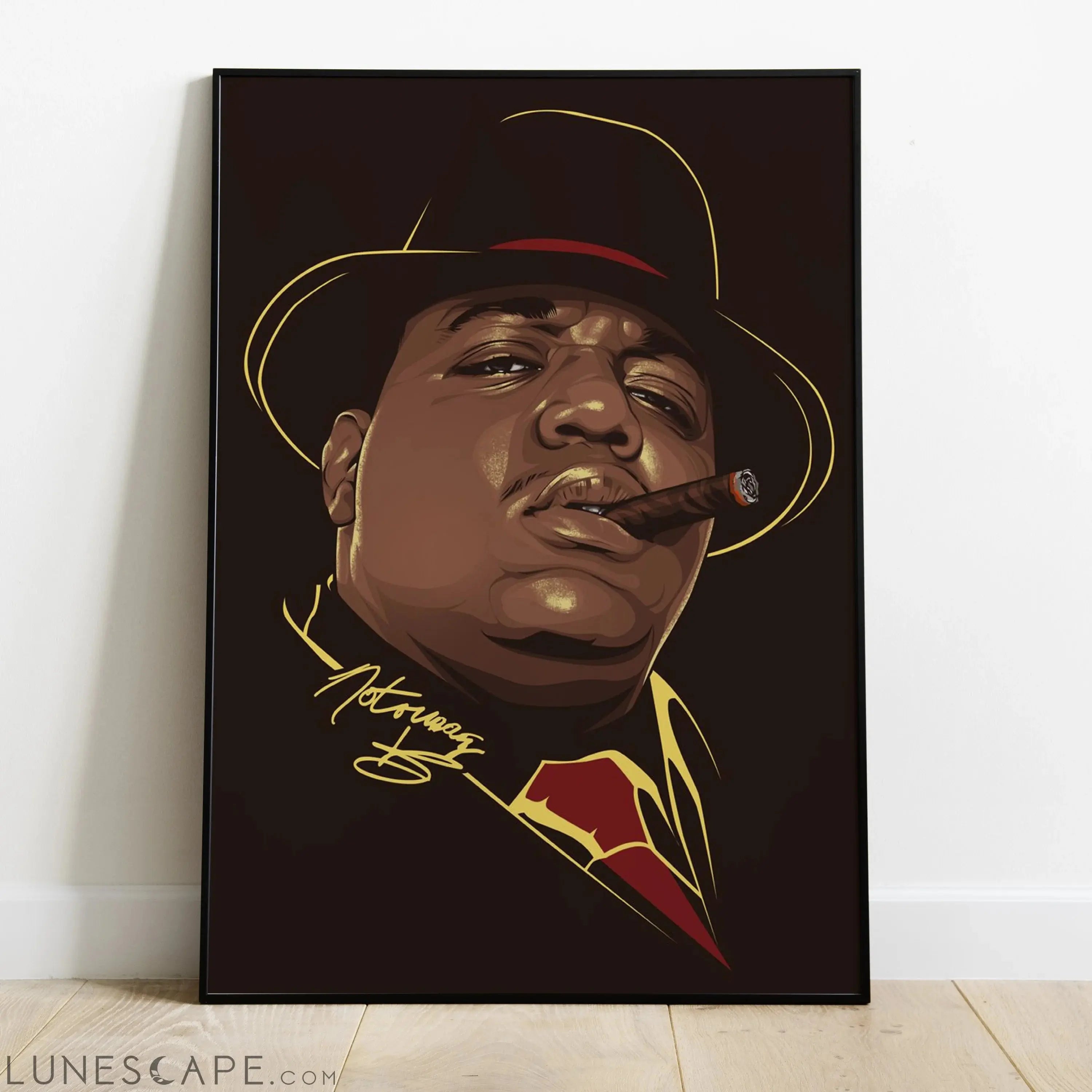 Notorious Big Poster LUNESCAPE