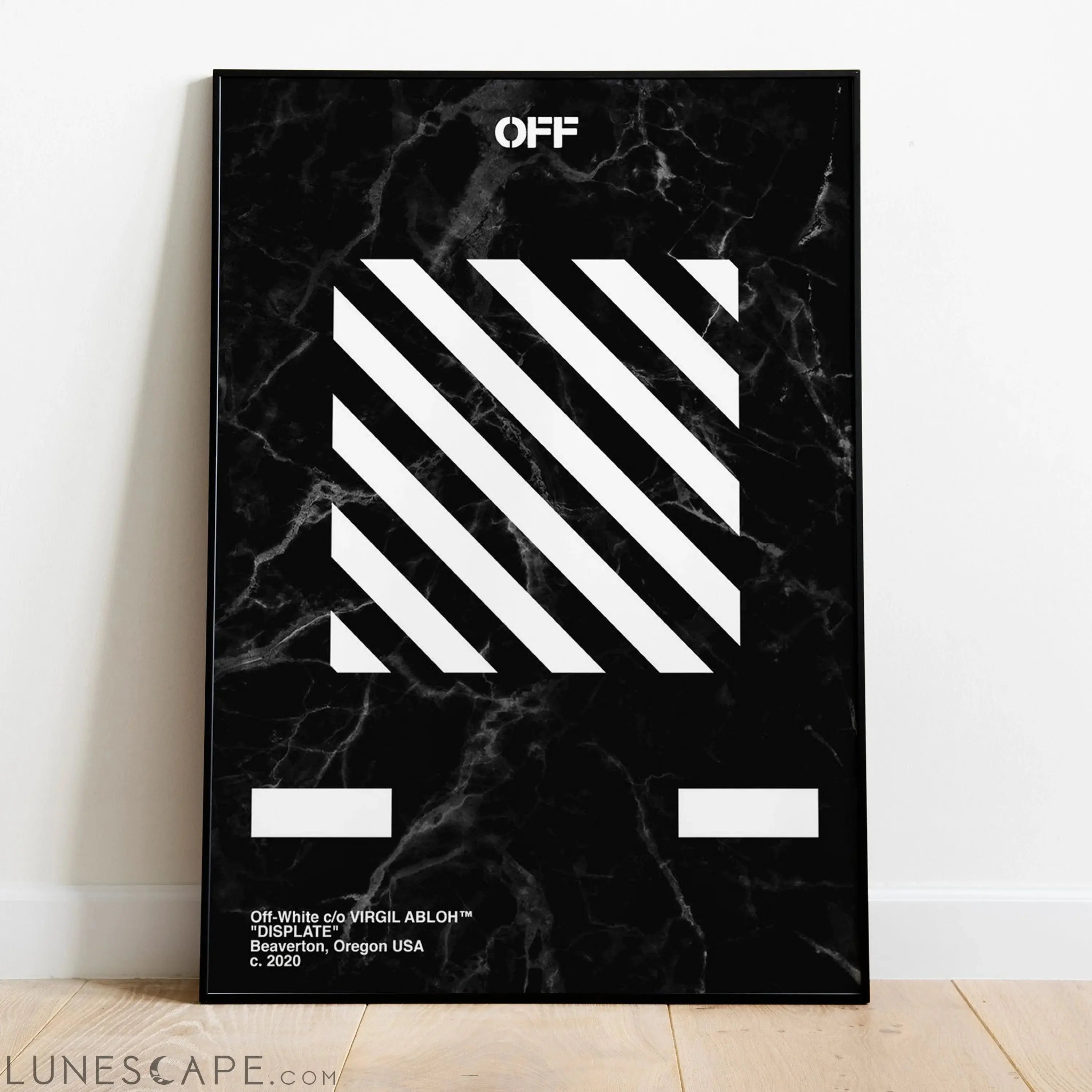 Off-White Poster LUNESCAPE