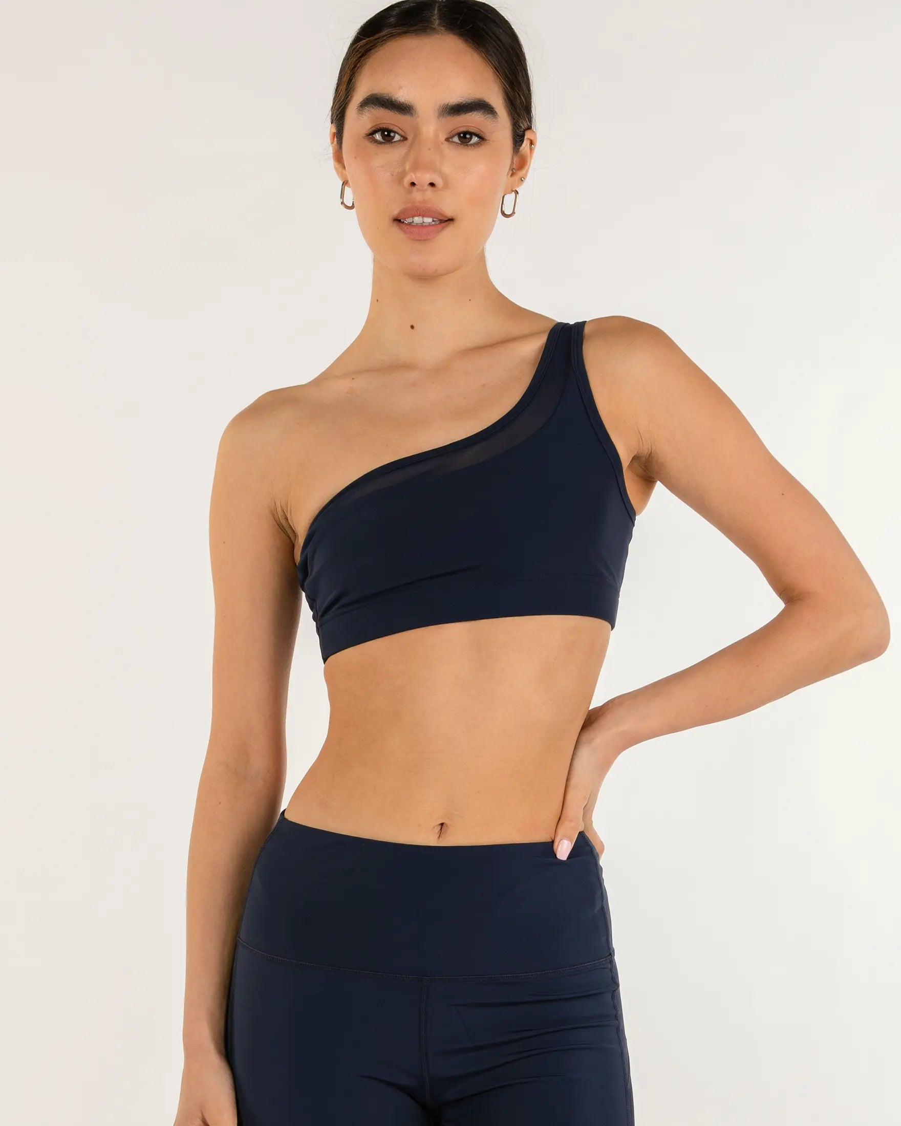 On Duty Mesh One Shoulder Silkiflex™ Bra LUNESCAPE
