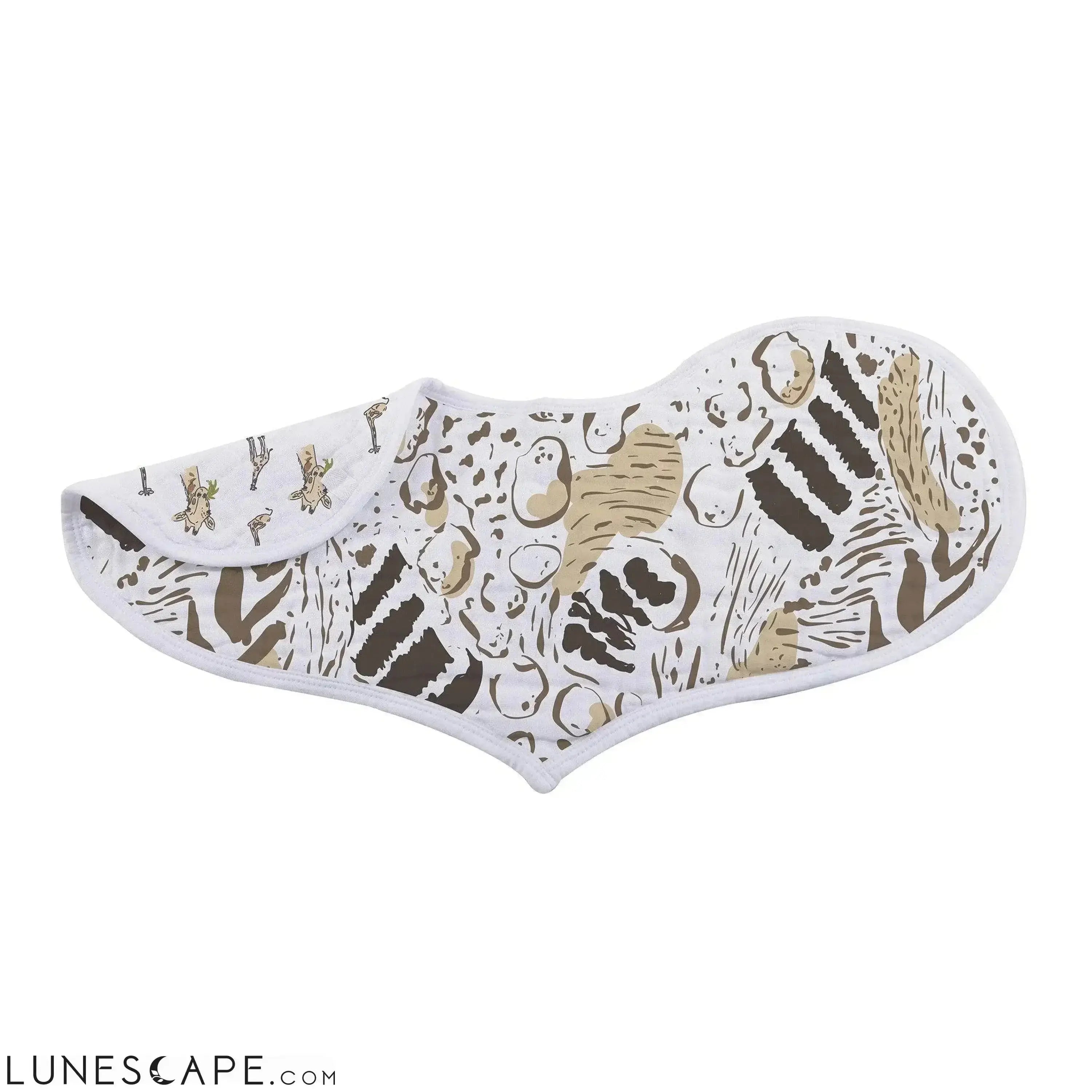 On The Savannah Heart Bibs - Set of 2 LUNESCAPE