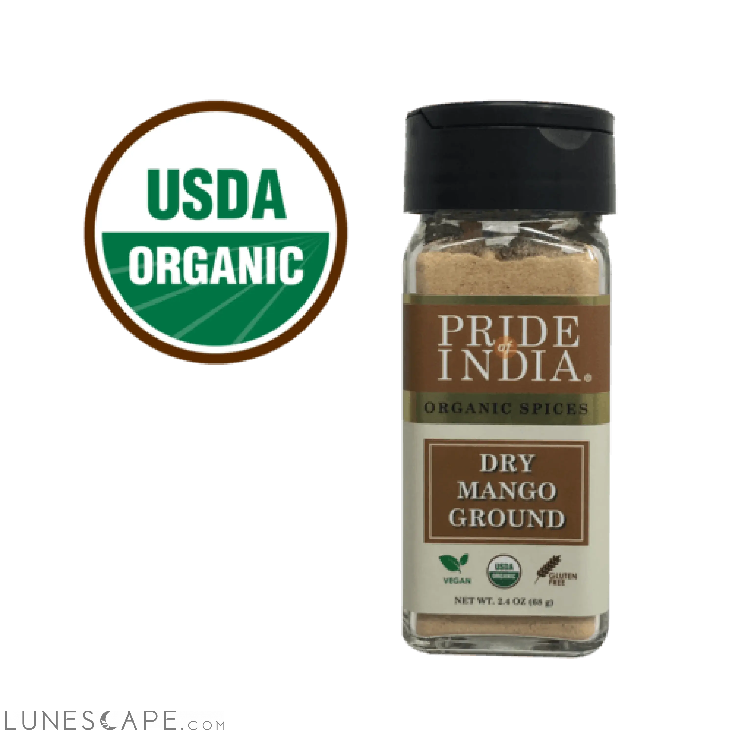 Organic Dry Mango (Amchur) Powder LUNESCAPE