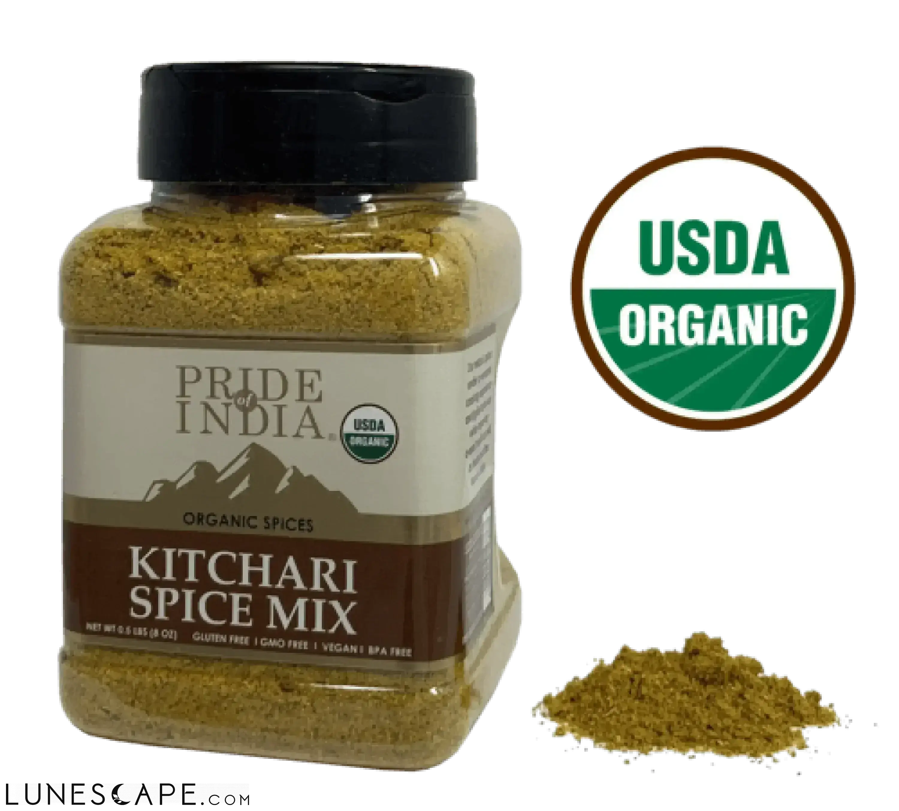 Organic Indian Kitchari Spice Seasoning LUNESCAPE