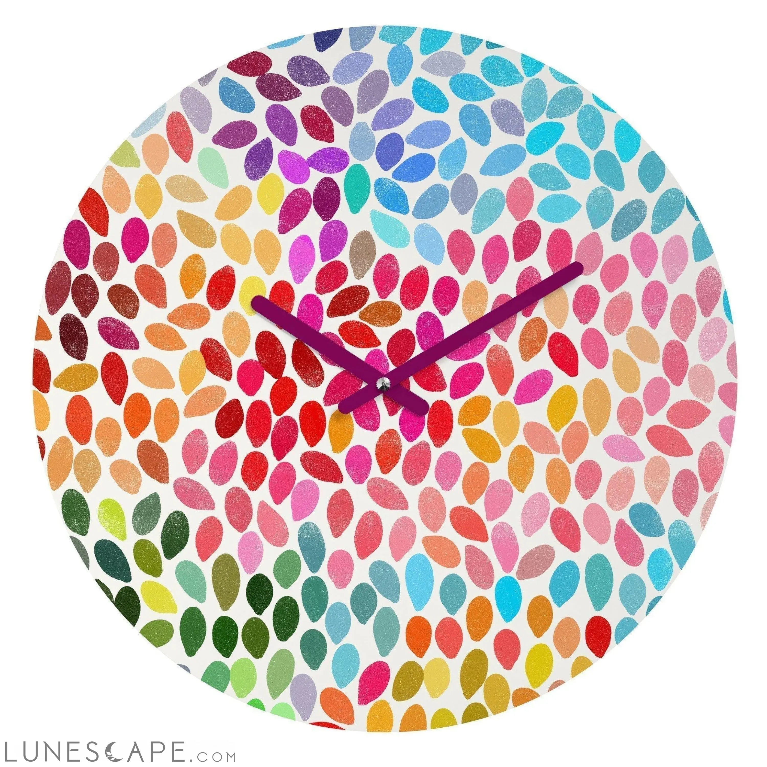 PAINT STOKES WALL CLOCK LUNESCAPE