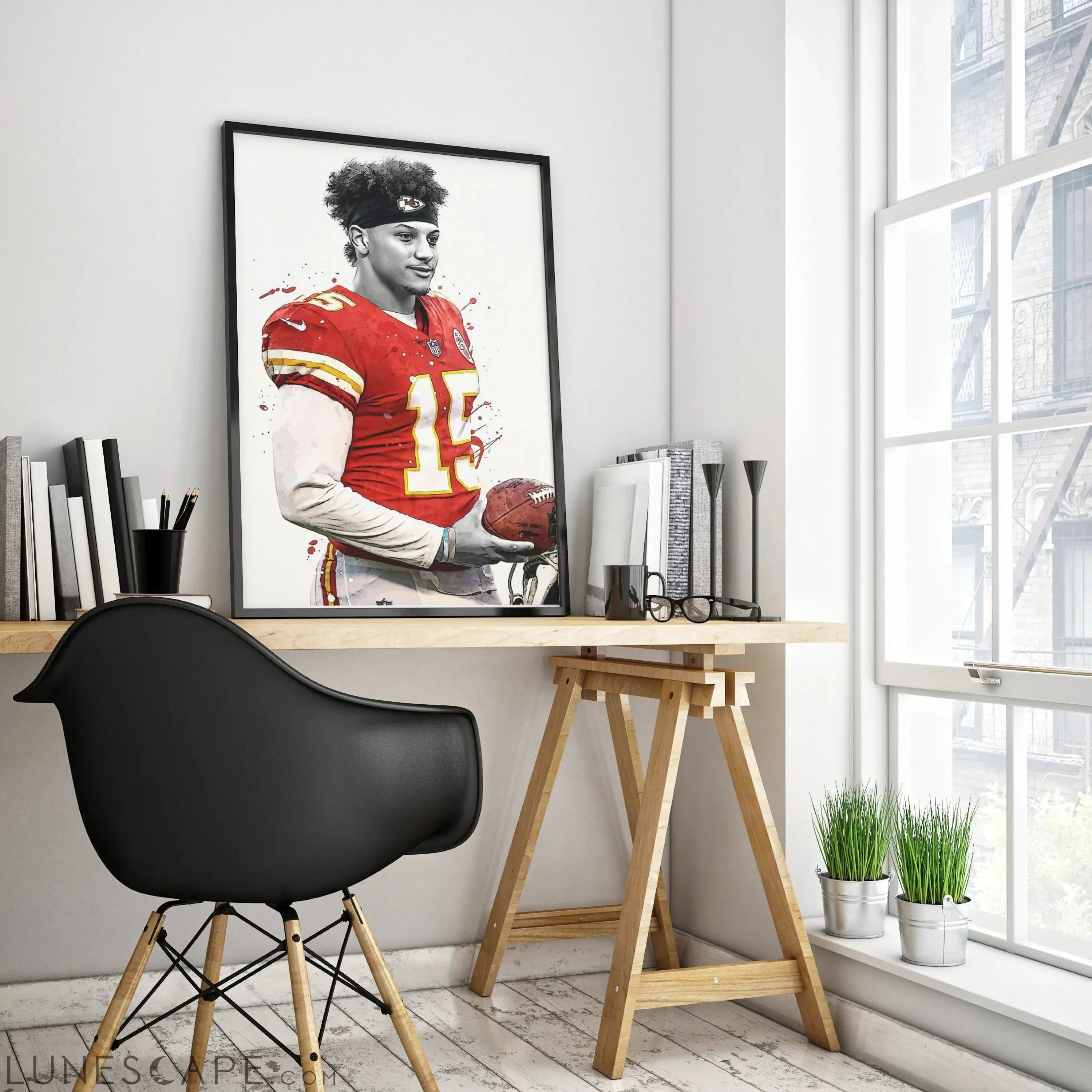Patrick Mahomes Poster LUNESCAPE