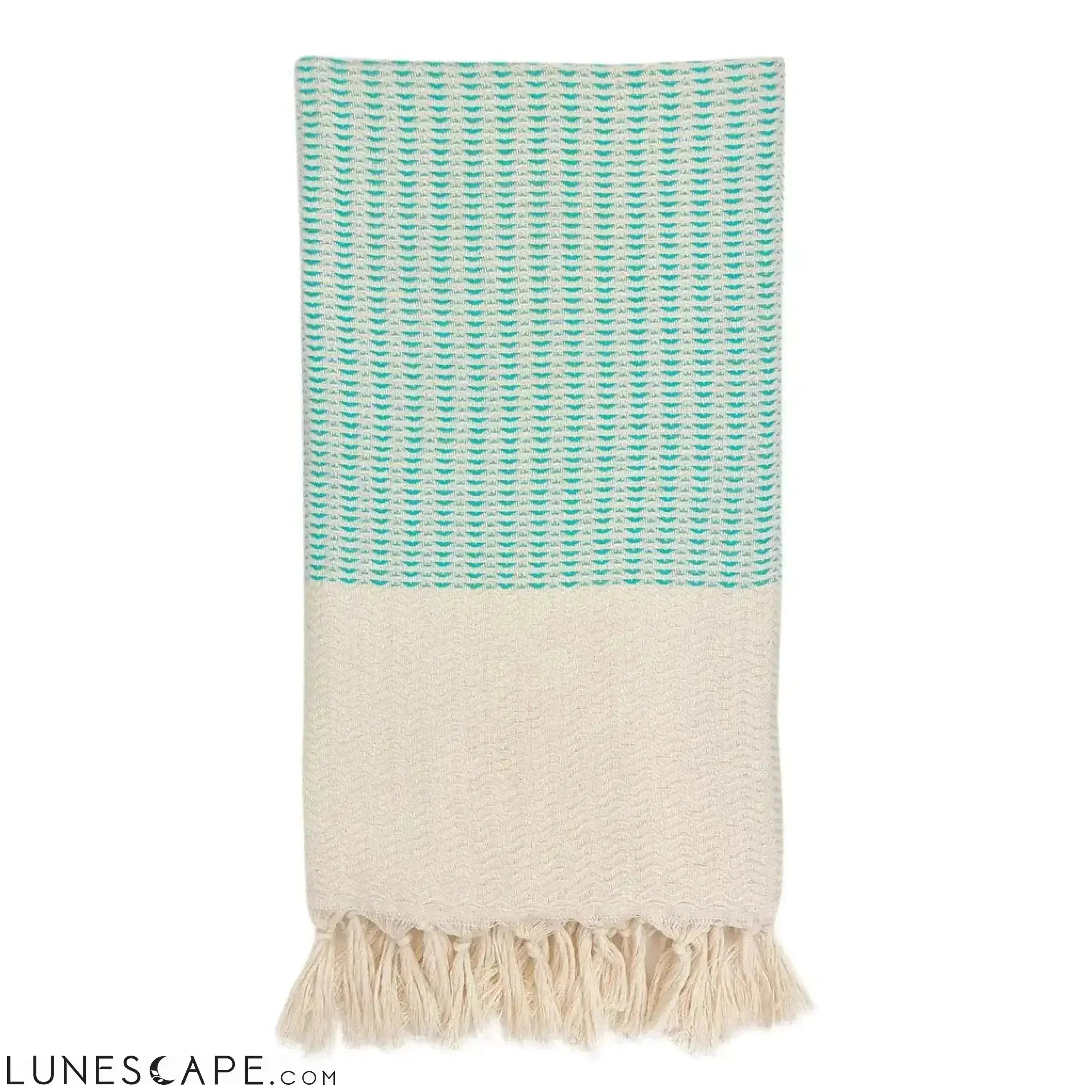 Plush Wavy Turkish Towel LUNESCAPE