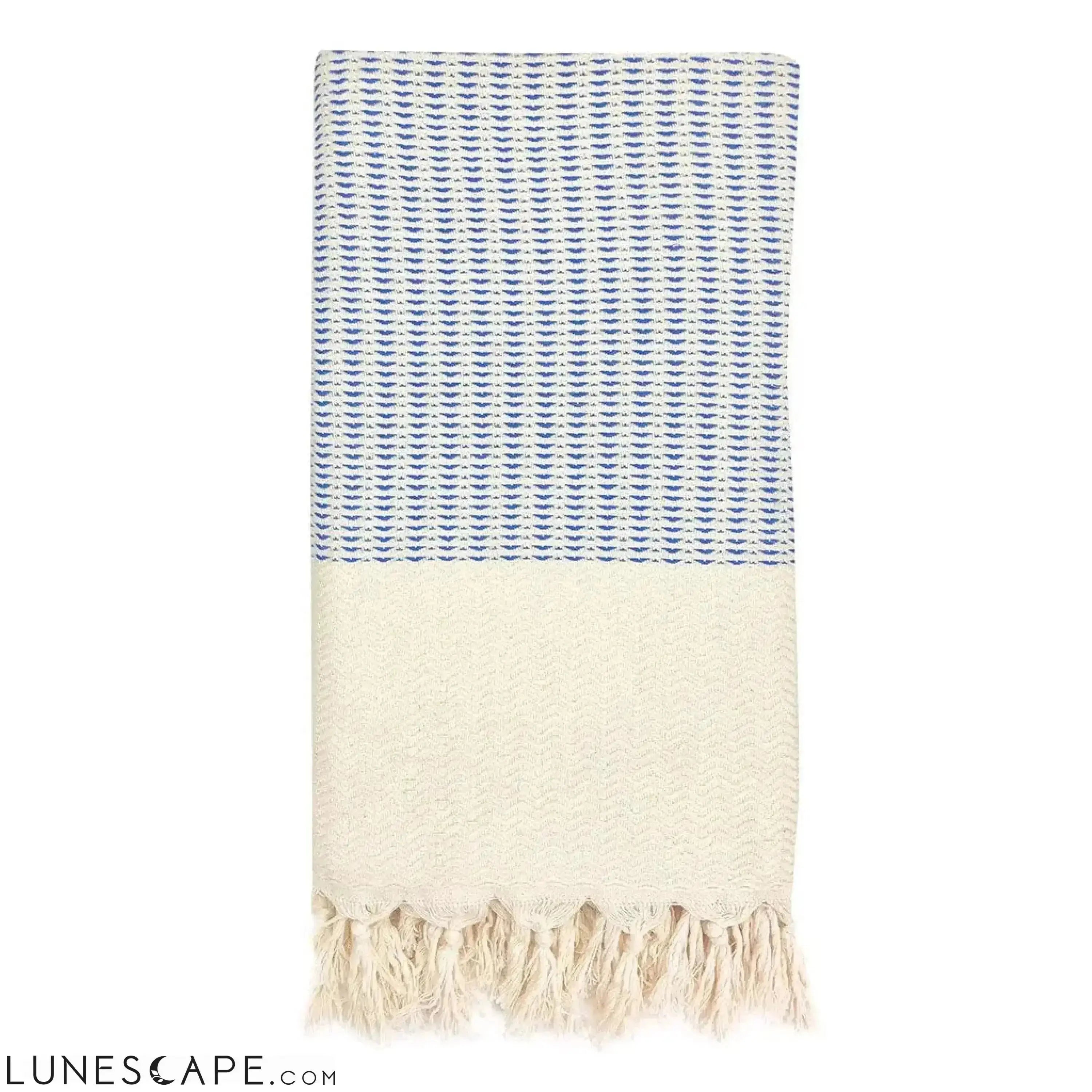 Plush Wavy Turkish Towel LUNESCAPE