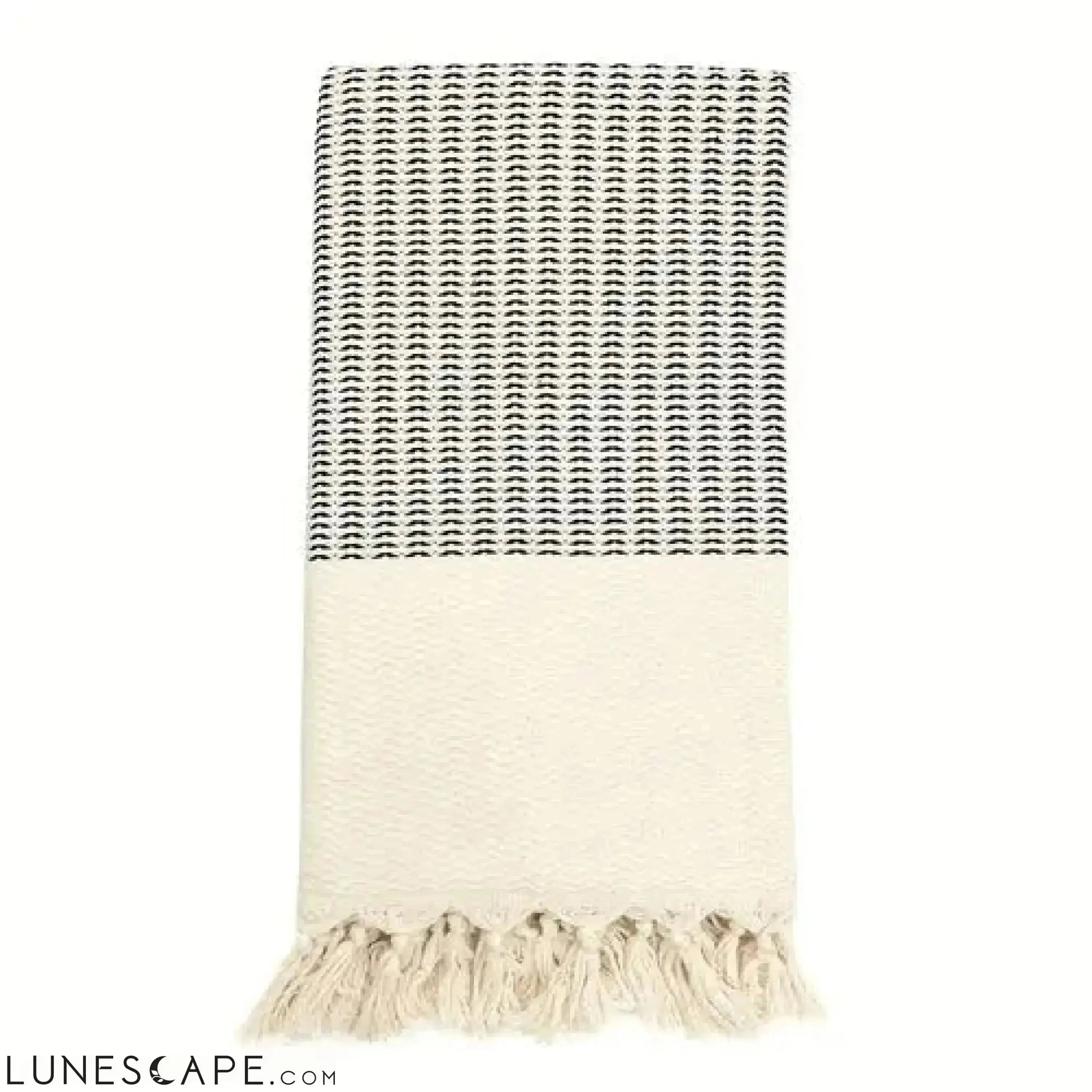 Plush Wavy Turkish Towel LUNESCAPE