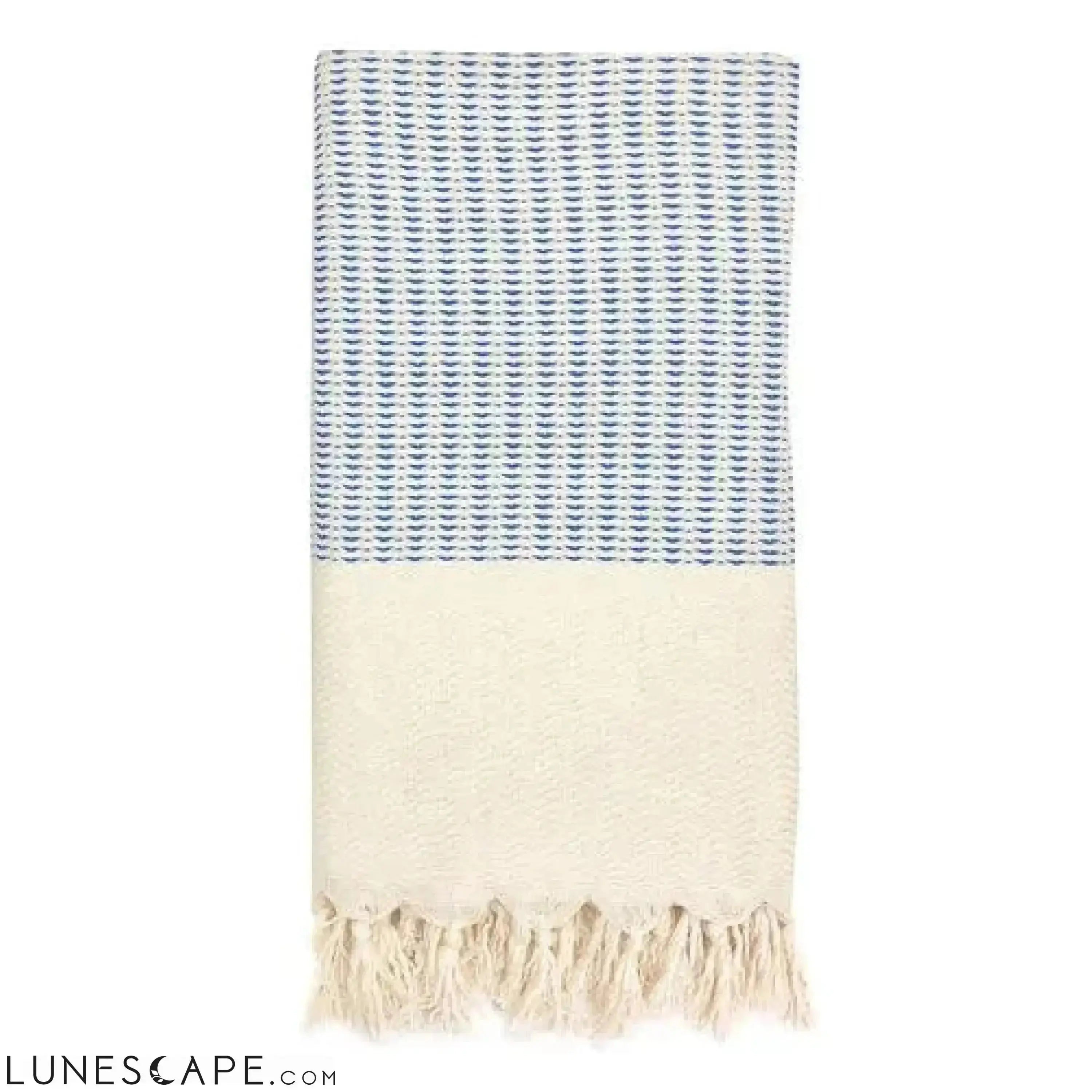 Plush Wavy Turkish Towel LUNESCAPE