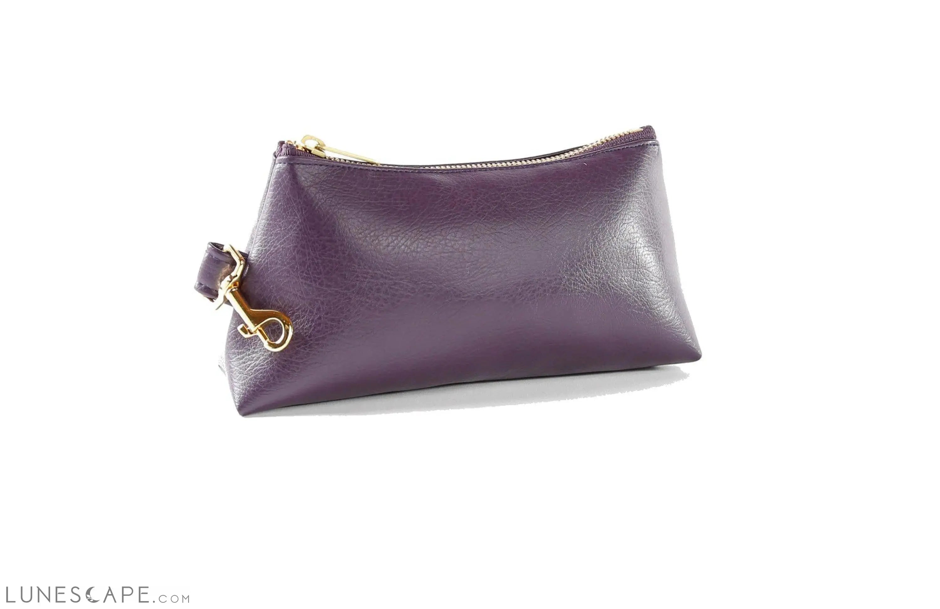 Pretty Purple Vegan Leather Bag LUNESCAPE