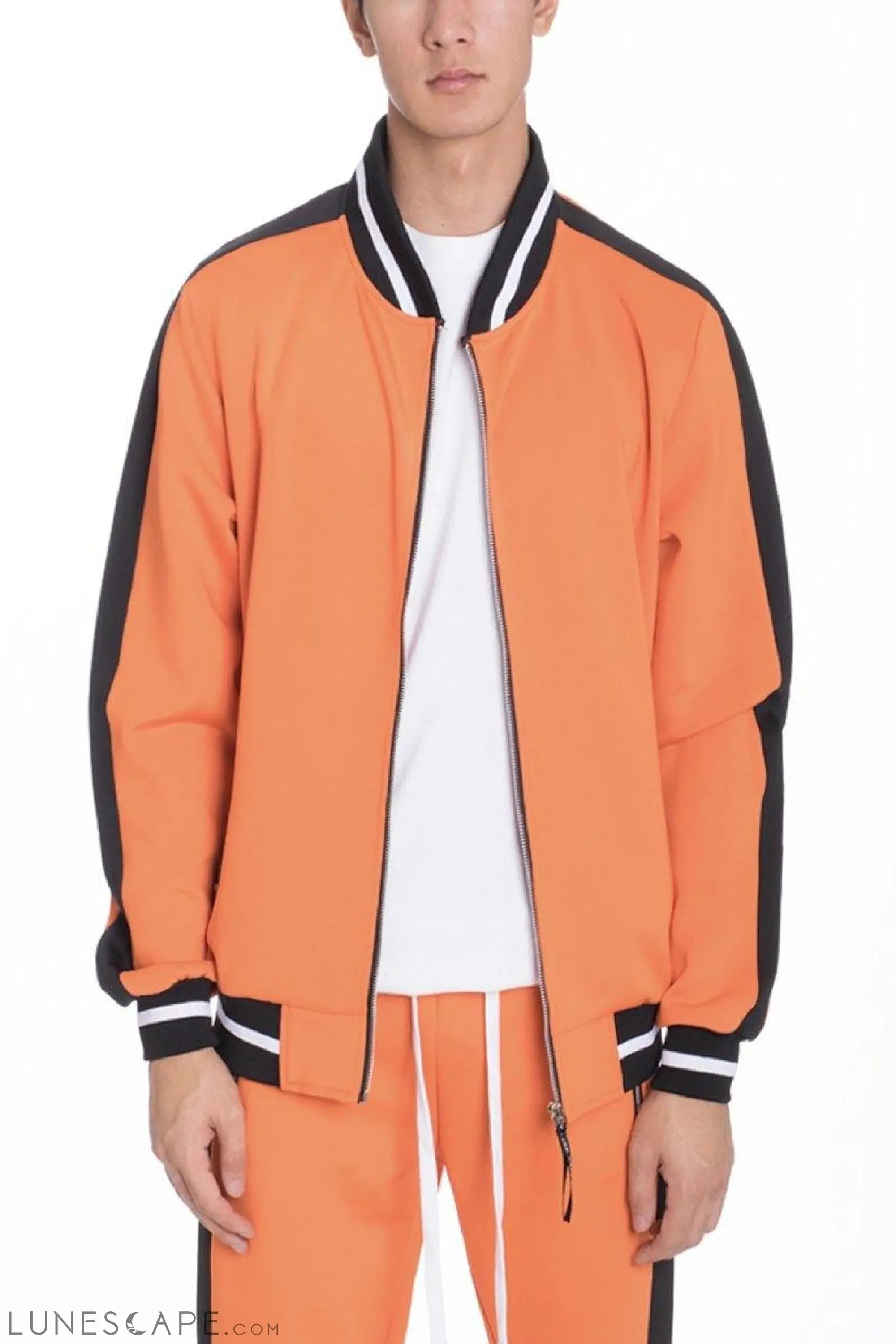 RALLY TRACK JACKET - ORANGE LUNESCAPE