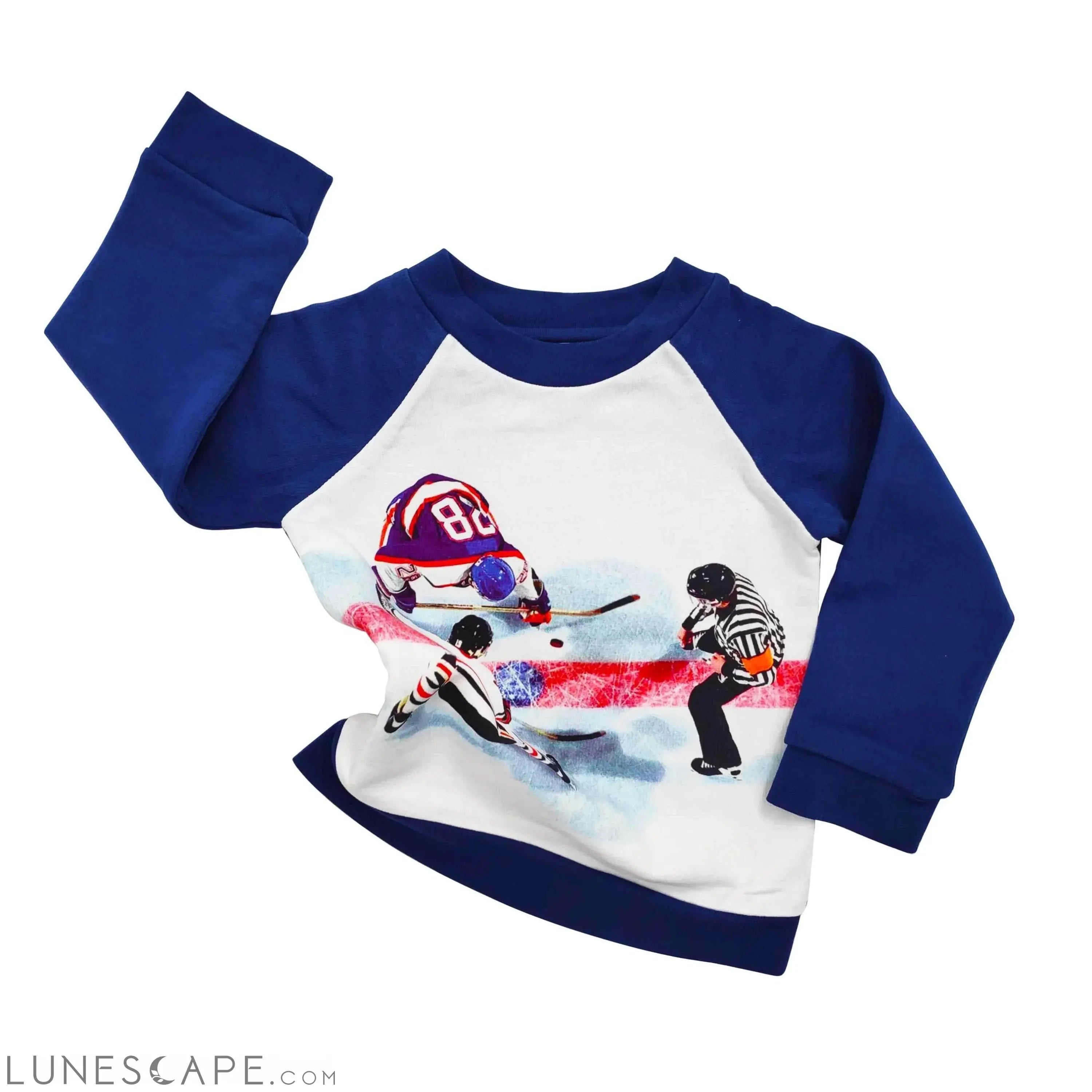 Raglan Sweatshirt - Lil Kid - Face Off LUNESCAPE