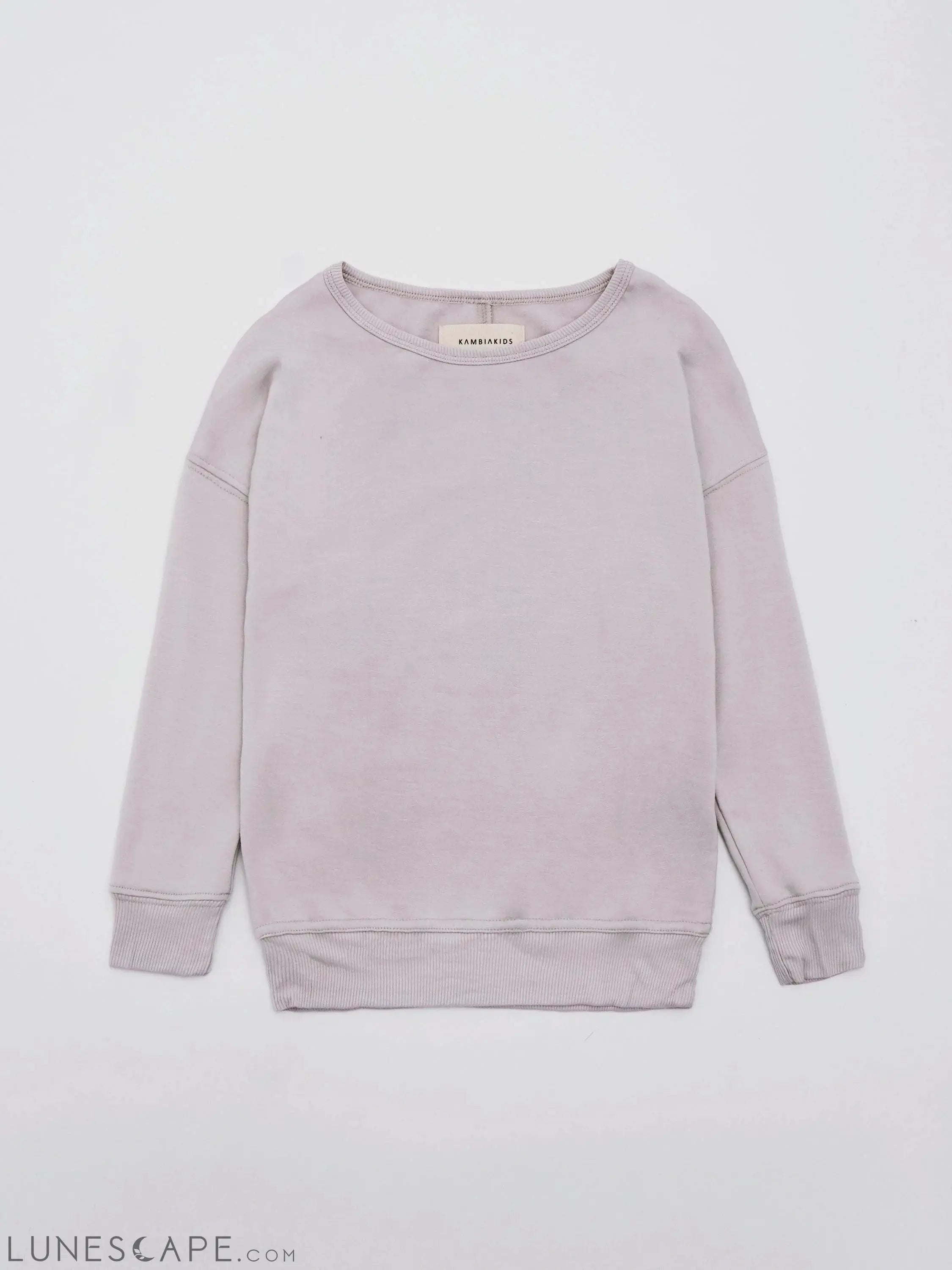 Recycled Bamboo Crewneck Warmie Sweatshirt - Dusk LUNESCAPE