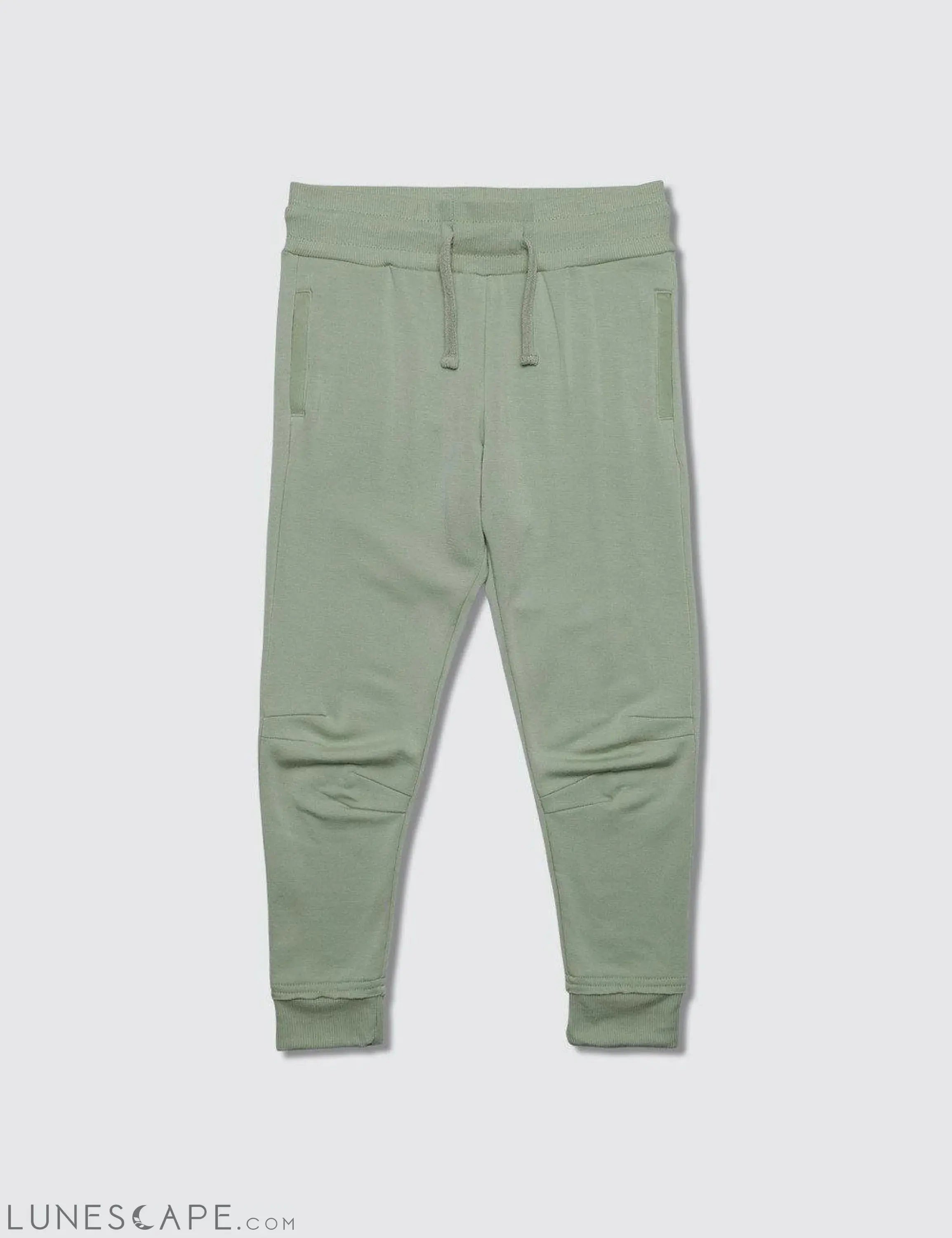 Recycled Bamboo Sweatpants - Olive LUNESCAPE