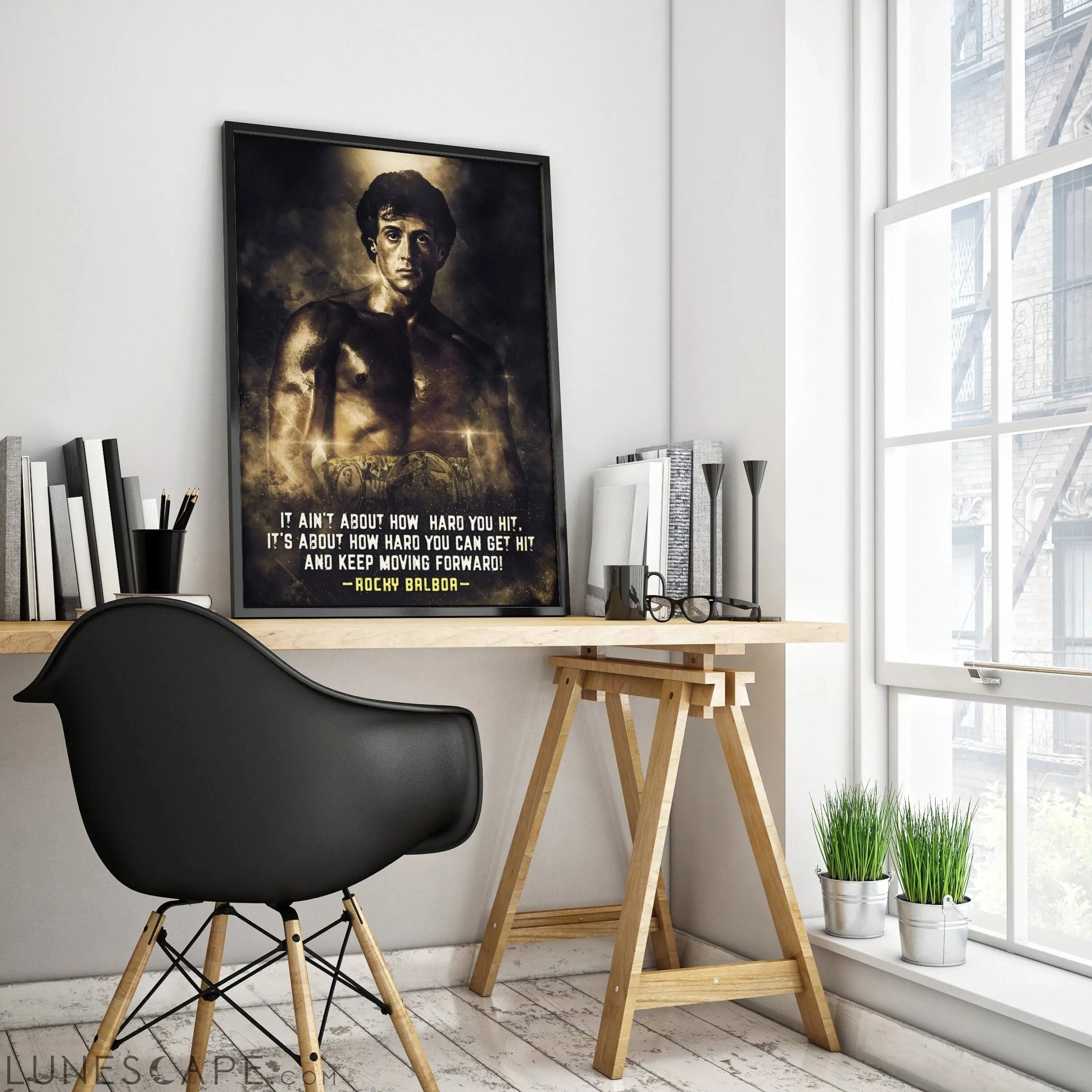 Rocky Poster LUNESCAPE