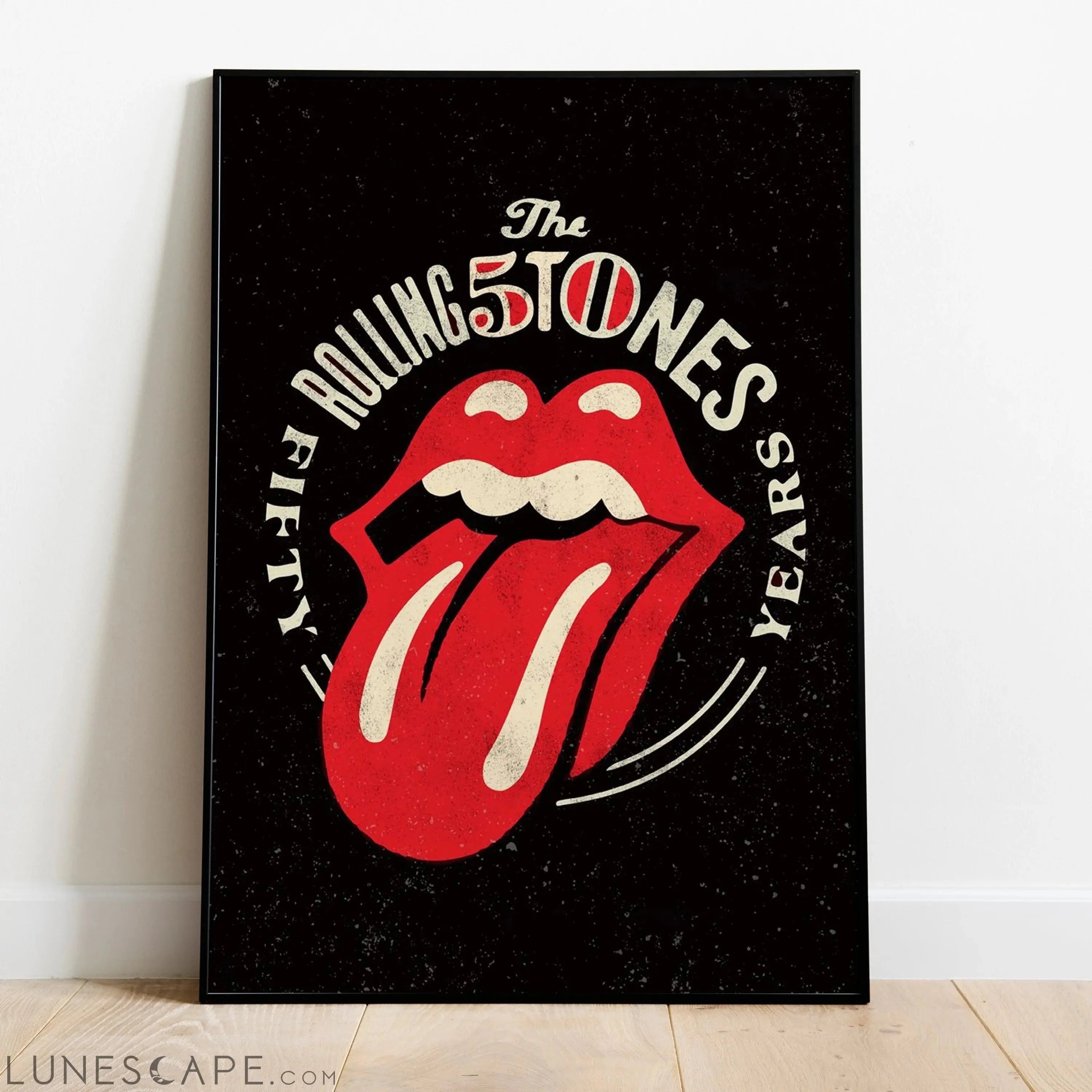 Rolling Stones Poster LUNESCAPE
