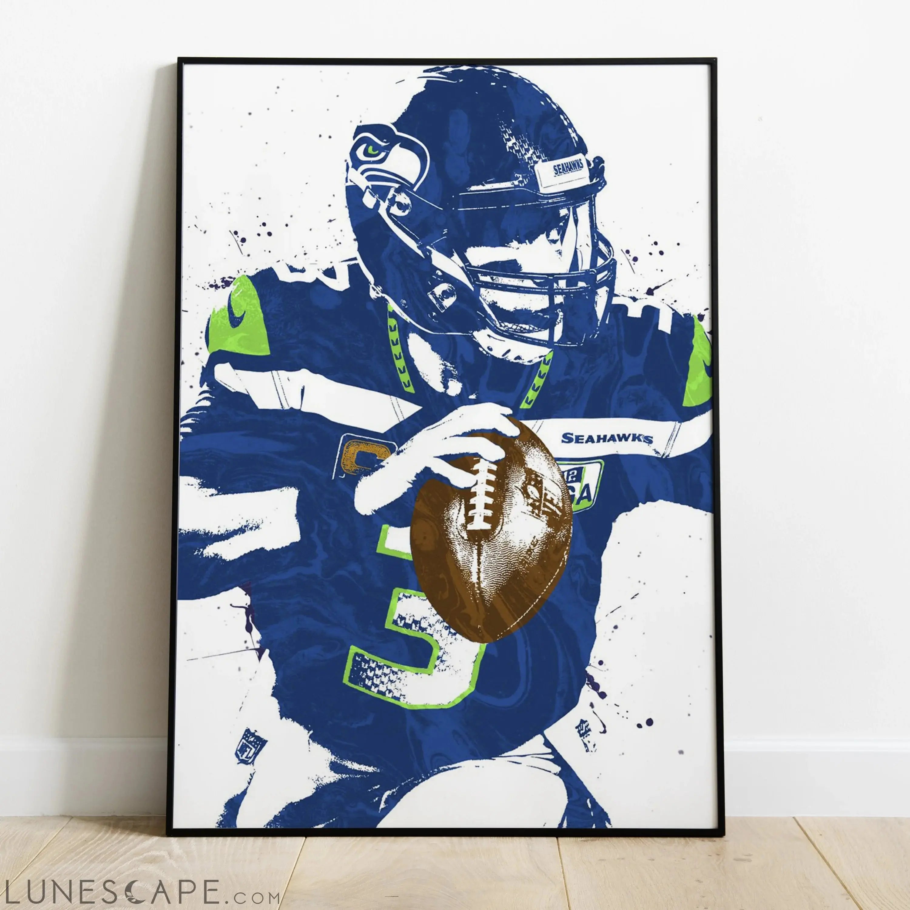 Russell Wilson Poster LUNESCAPE