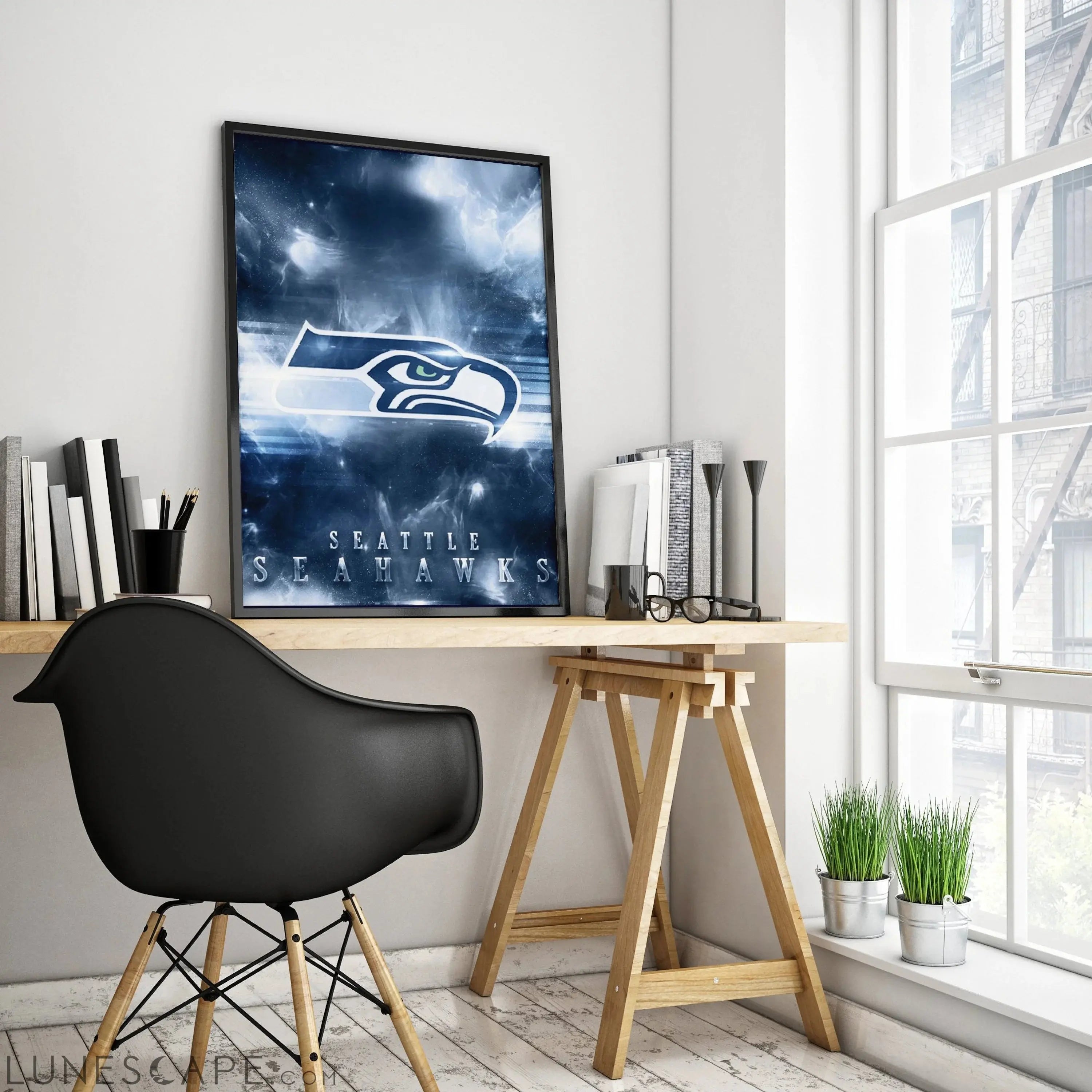 Seattle Seahawks Poster LUNESCAPE